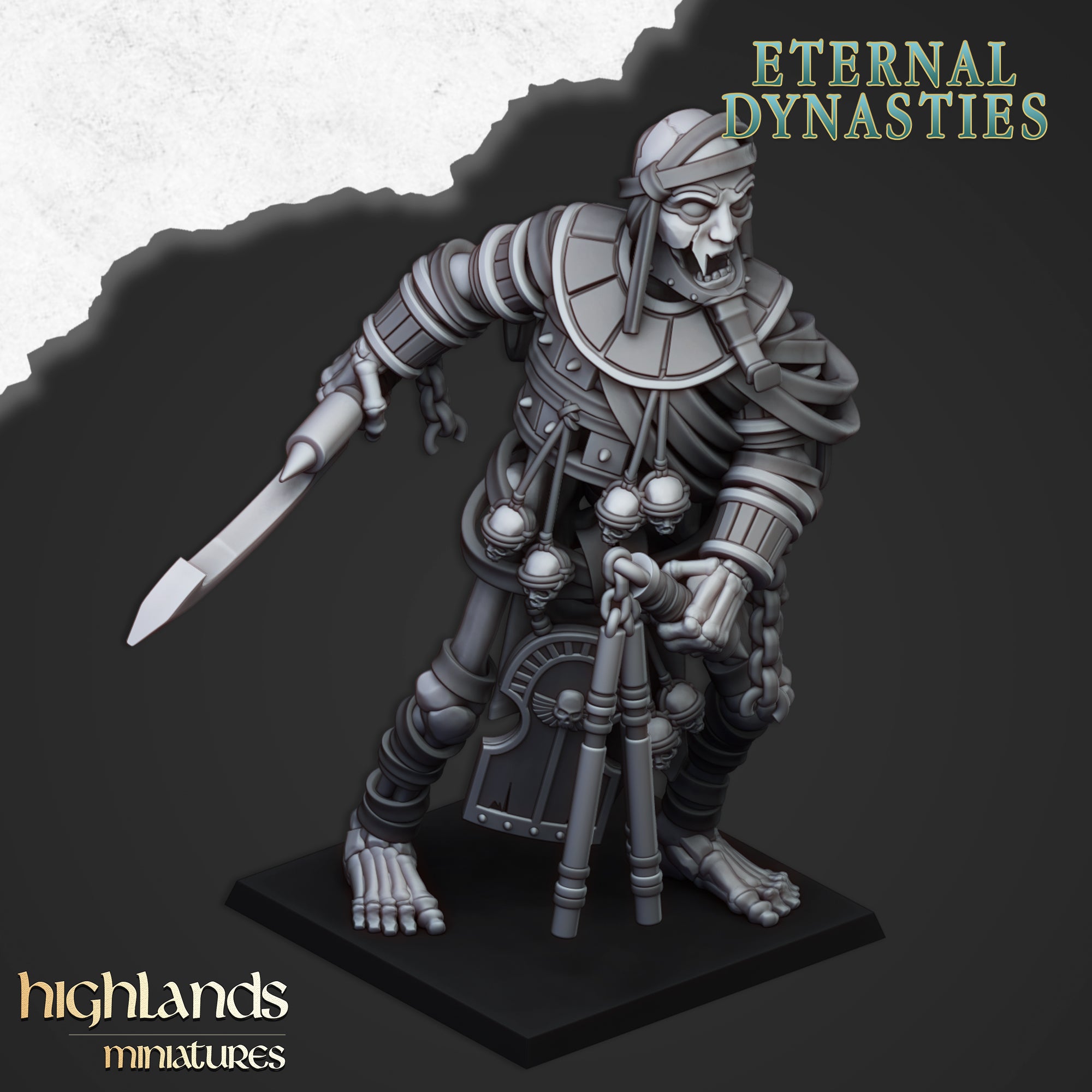 Colosos esqueléticos antiguos - Eternal Dynasties | Highlands Miniatures