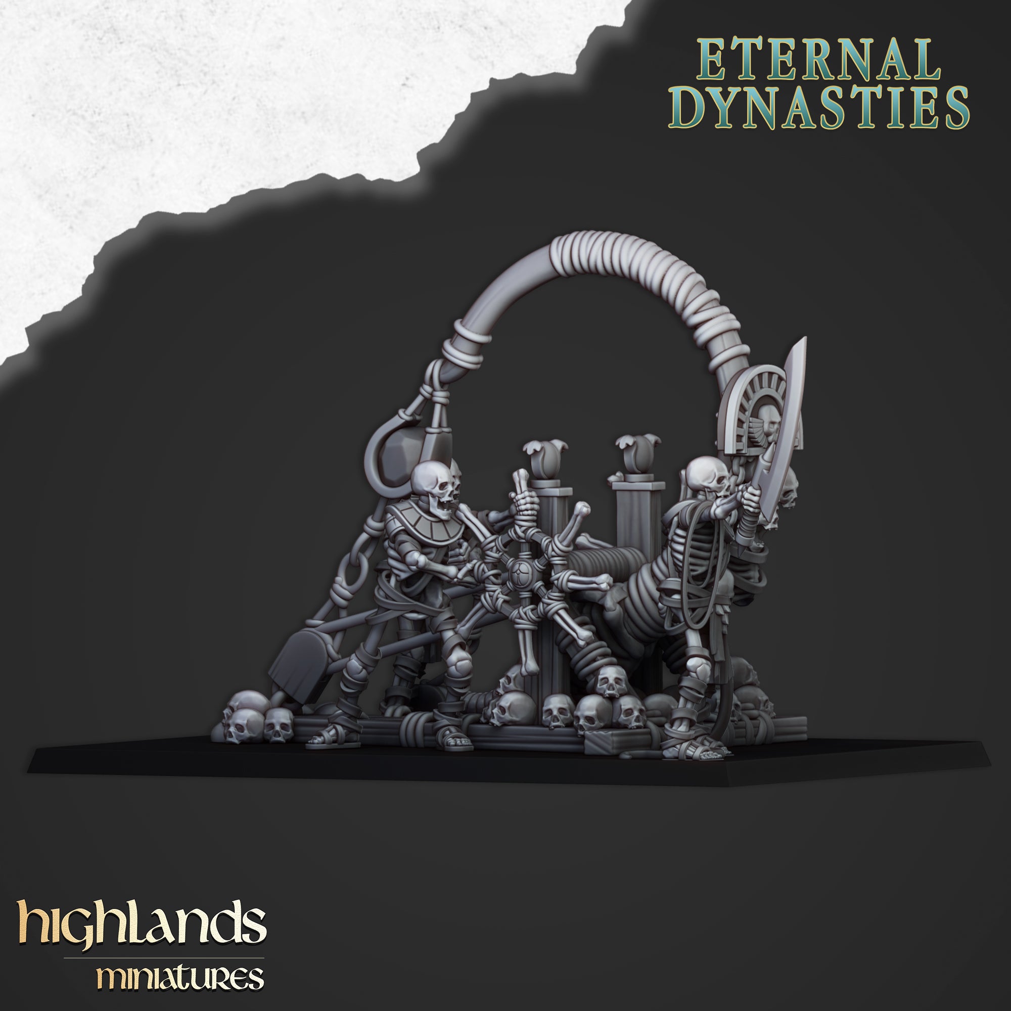 Ancient Stonethrower - Eternal Dynasties | Highlands Miniatures