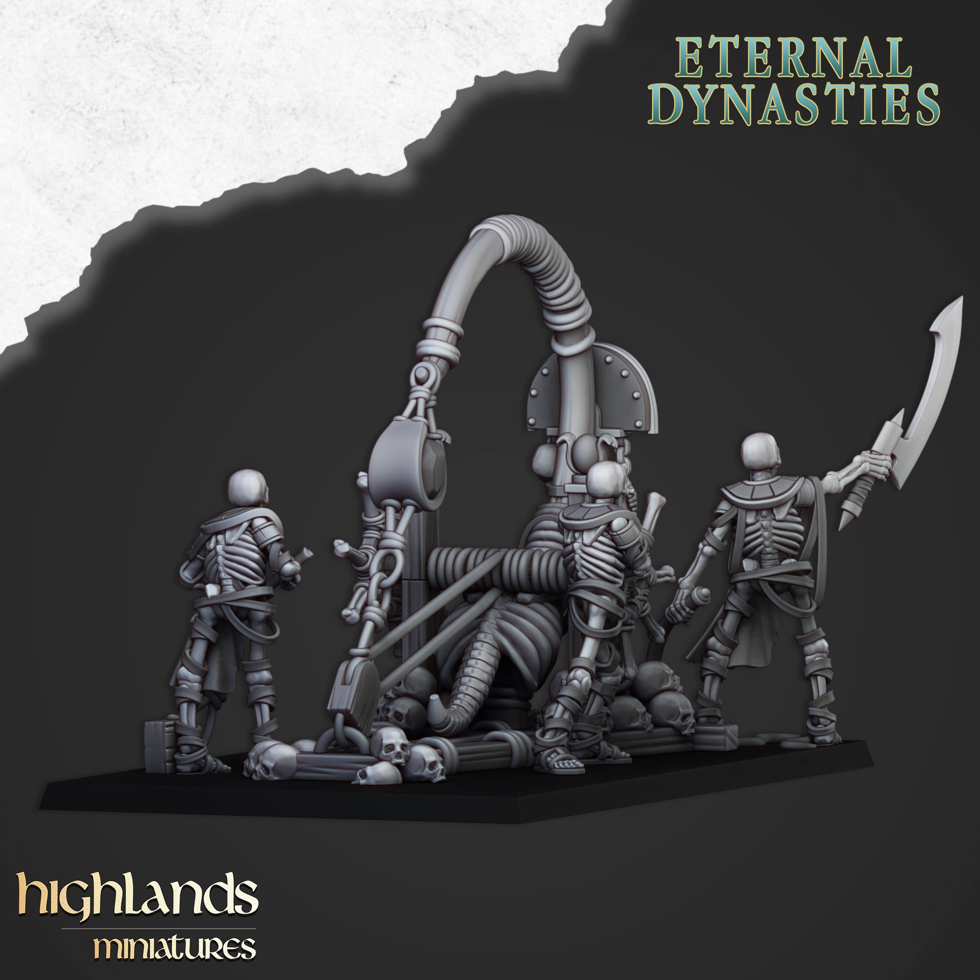 Antiker Steinschleuder - Ewige Dynastien | Highlands Miniatures