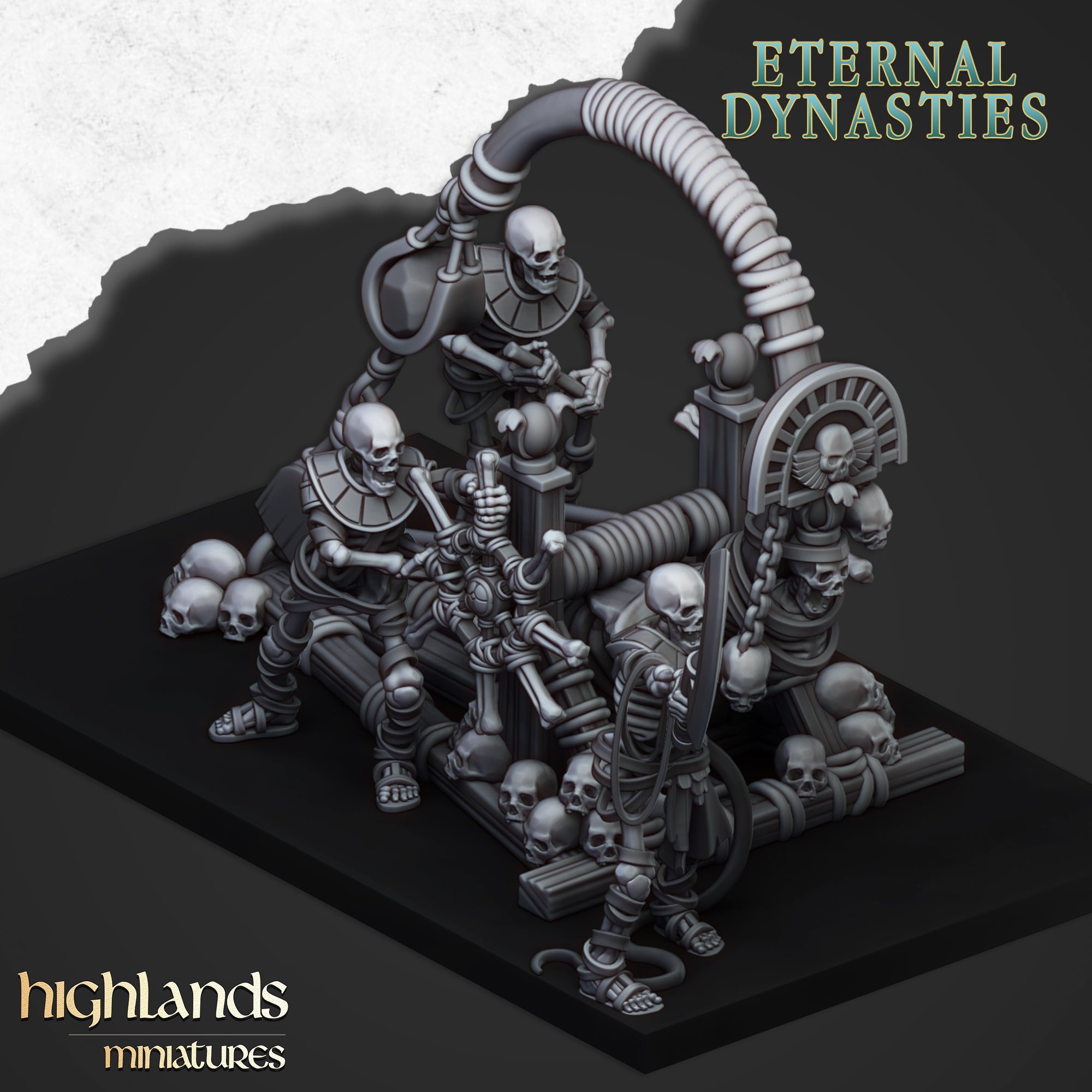 Ancient Stonethrower - Eternal Dynasties | Highlands Miniatures