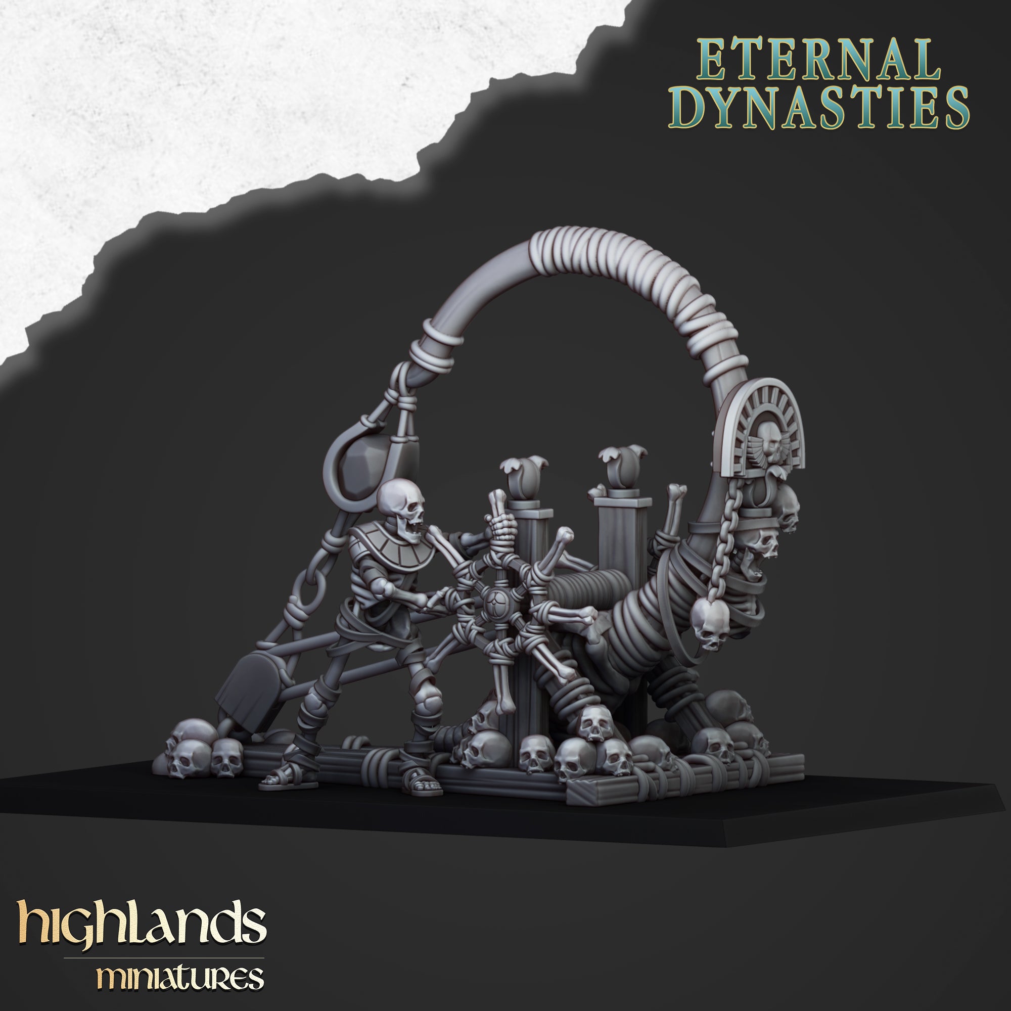 Ancient Stonethrower - Eternal Dynasties | Highlands Miniatures