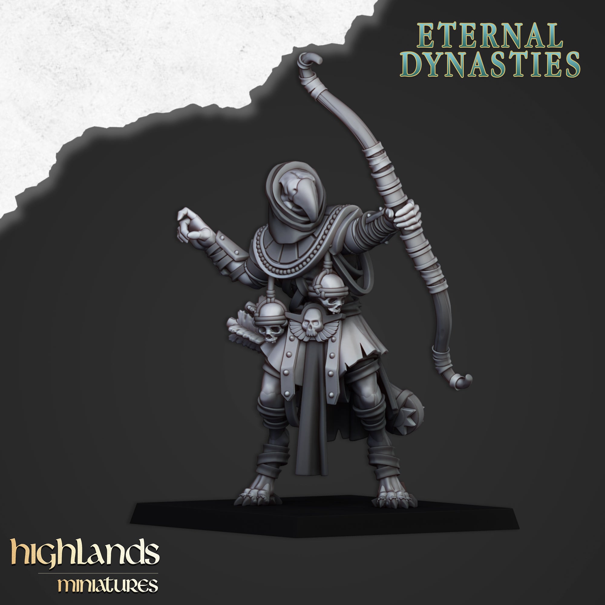 Anubis Guard with Bows - Eternal Dynasties | Highlands Miniatures