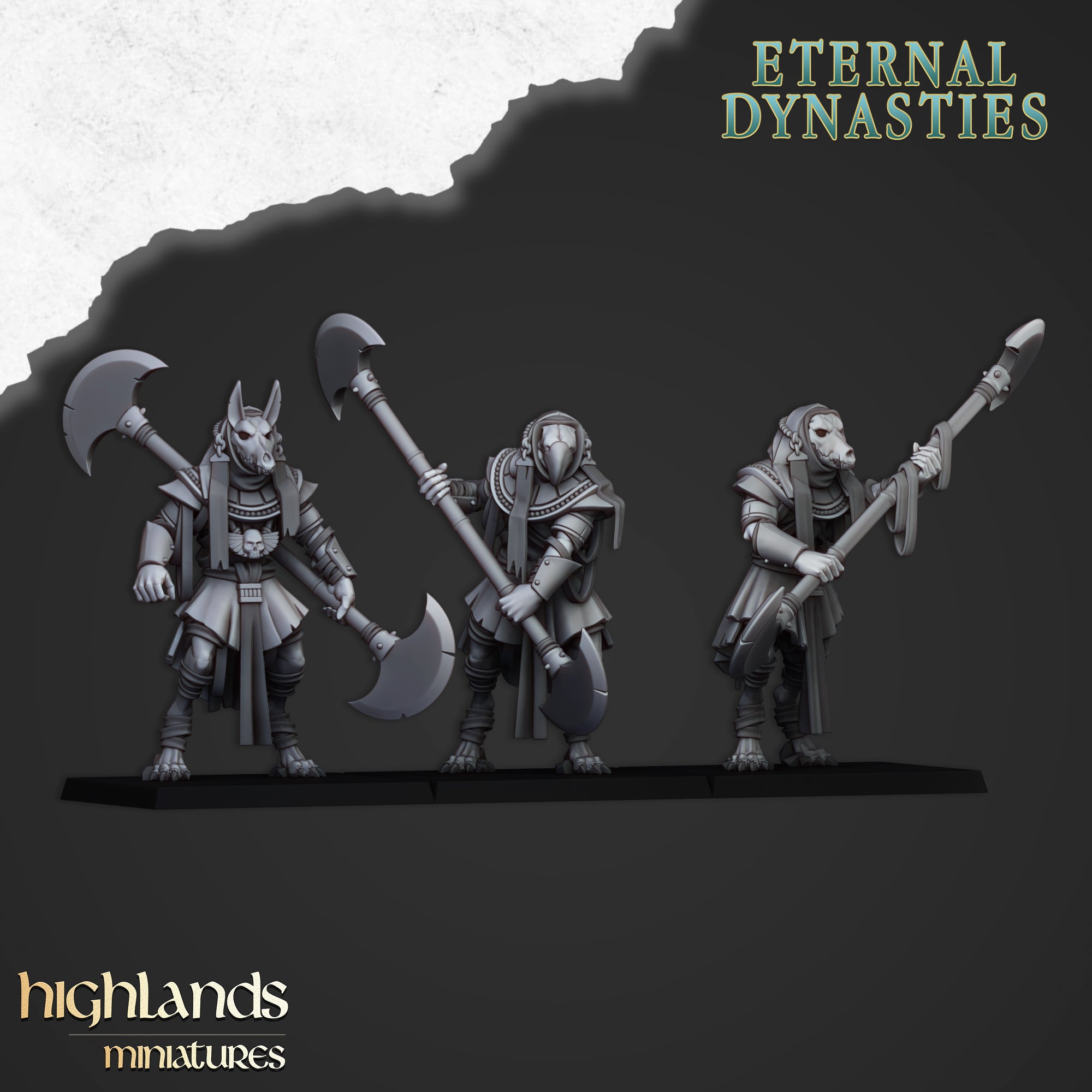 Anubis Guard with Blades - Eternal Dynasties | Highlands Miniatures