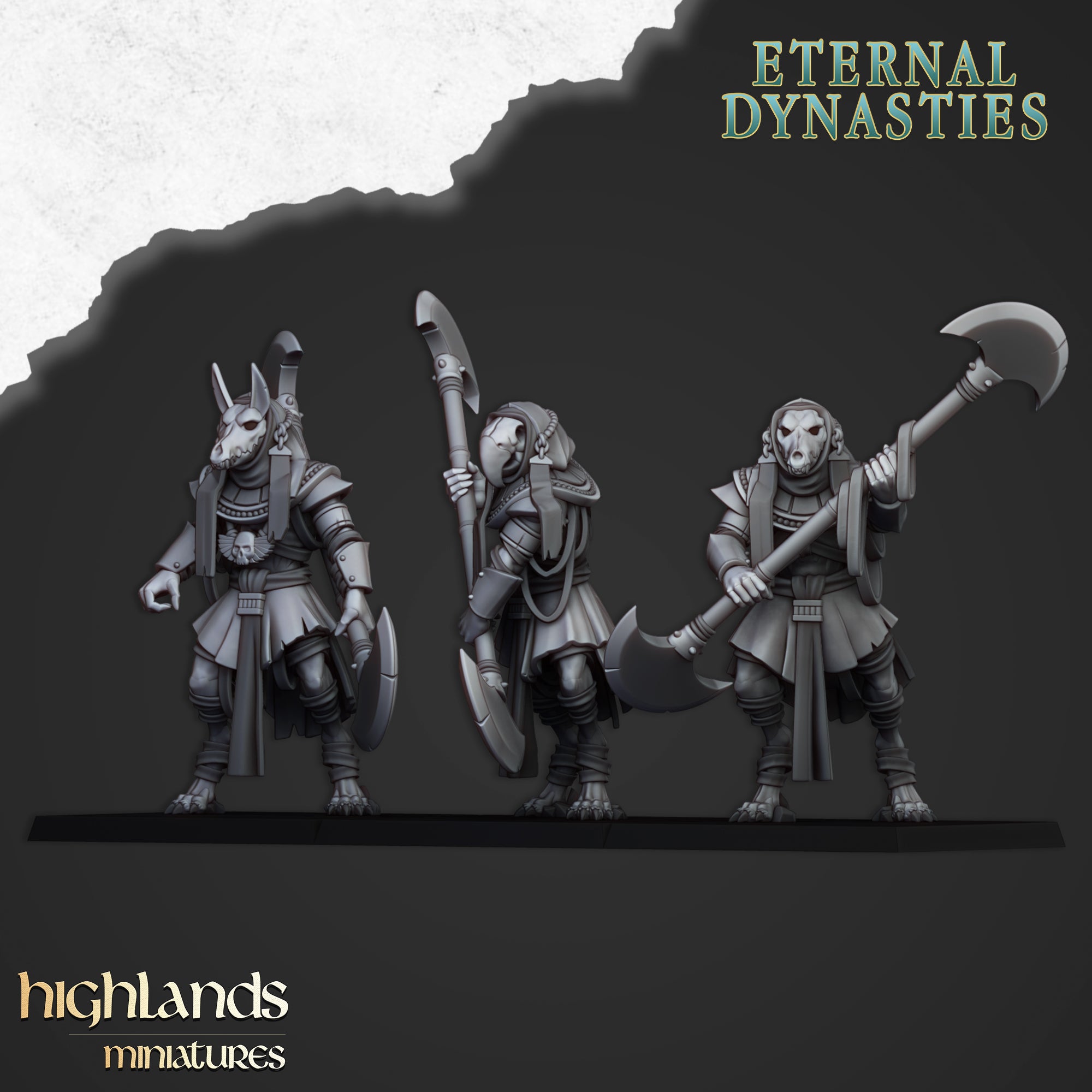 Anubis Guard with Blades - Eternal Dynasties | Highlands Miniatures