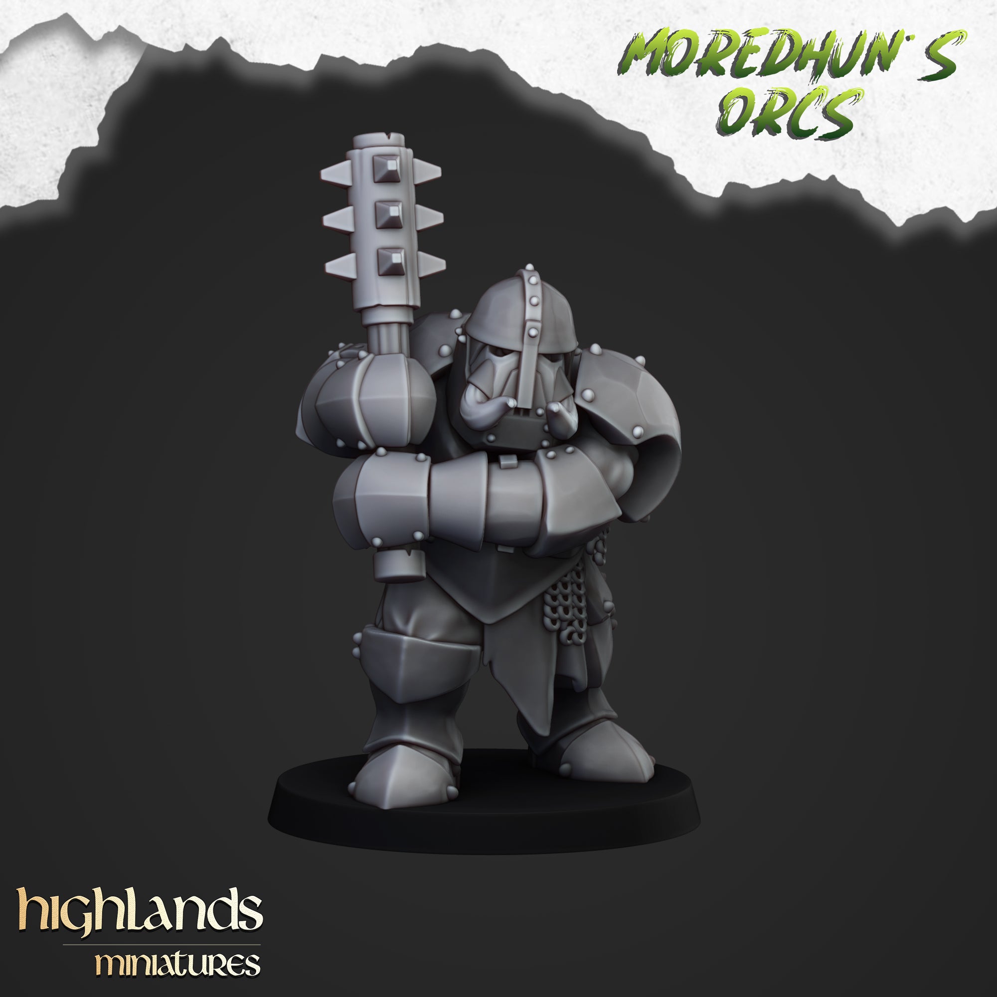 Armored Orcs (x15) - Orc & Goblin Tribes | Highlands Miniatures
