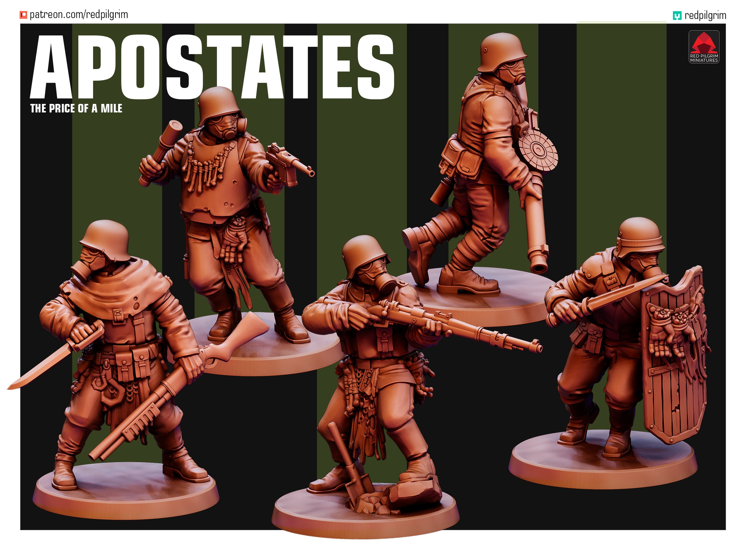 Apostates | Red Pilgrim Miniatures