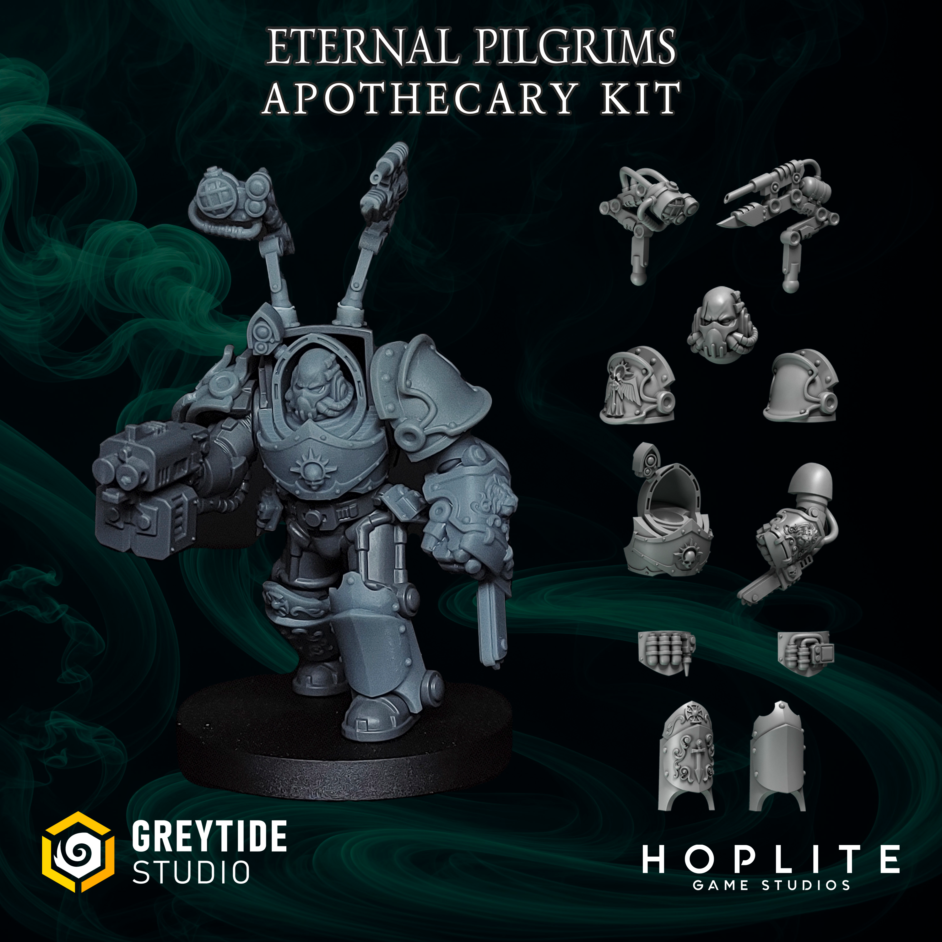 Terminator Apothecary Kit | Grey Tide Studios | Conversion Parts & Bits