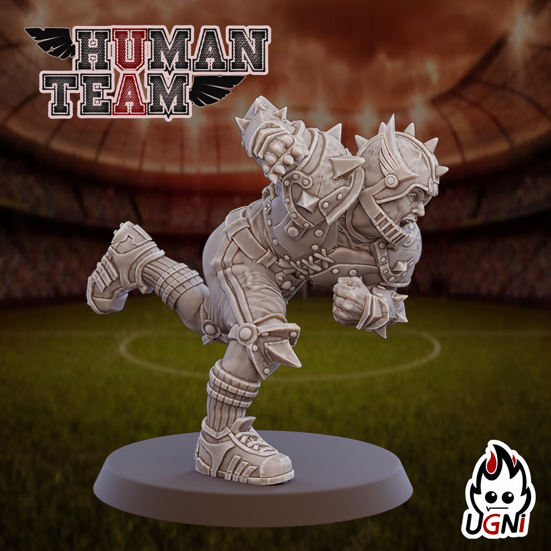 Menschliches Team – Menschliches Fantasy-Football-Team – 20 Spieler – Ugni Miniatures