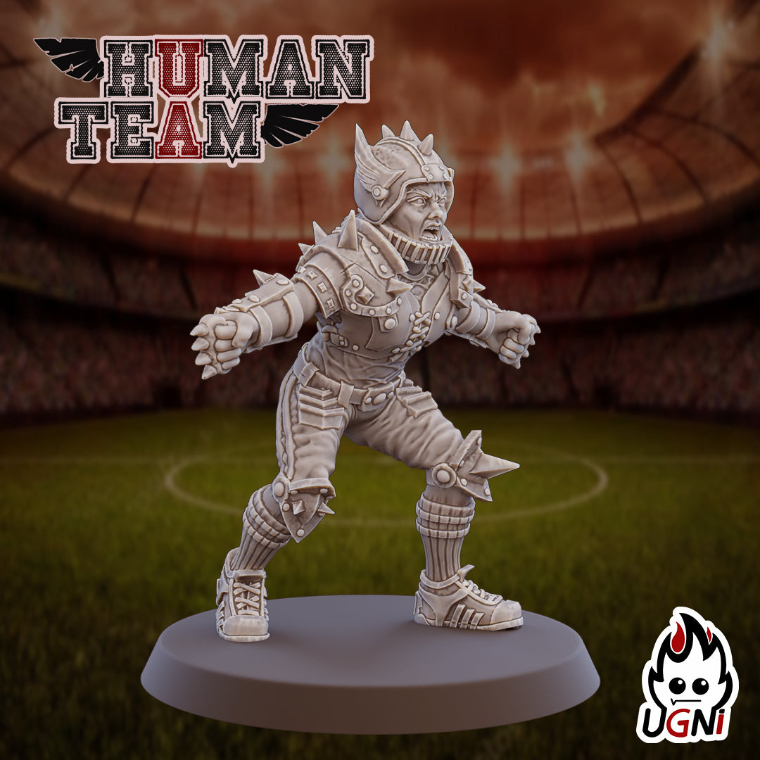 Human Team - Human Fantasy Football Team - 20 Players - Ugni Miniatures