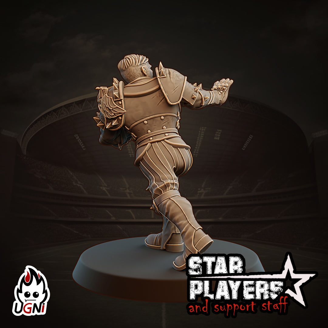 Briff - Jugador estrella humano - Fantasy Football - Miniaturas Ugni