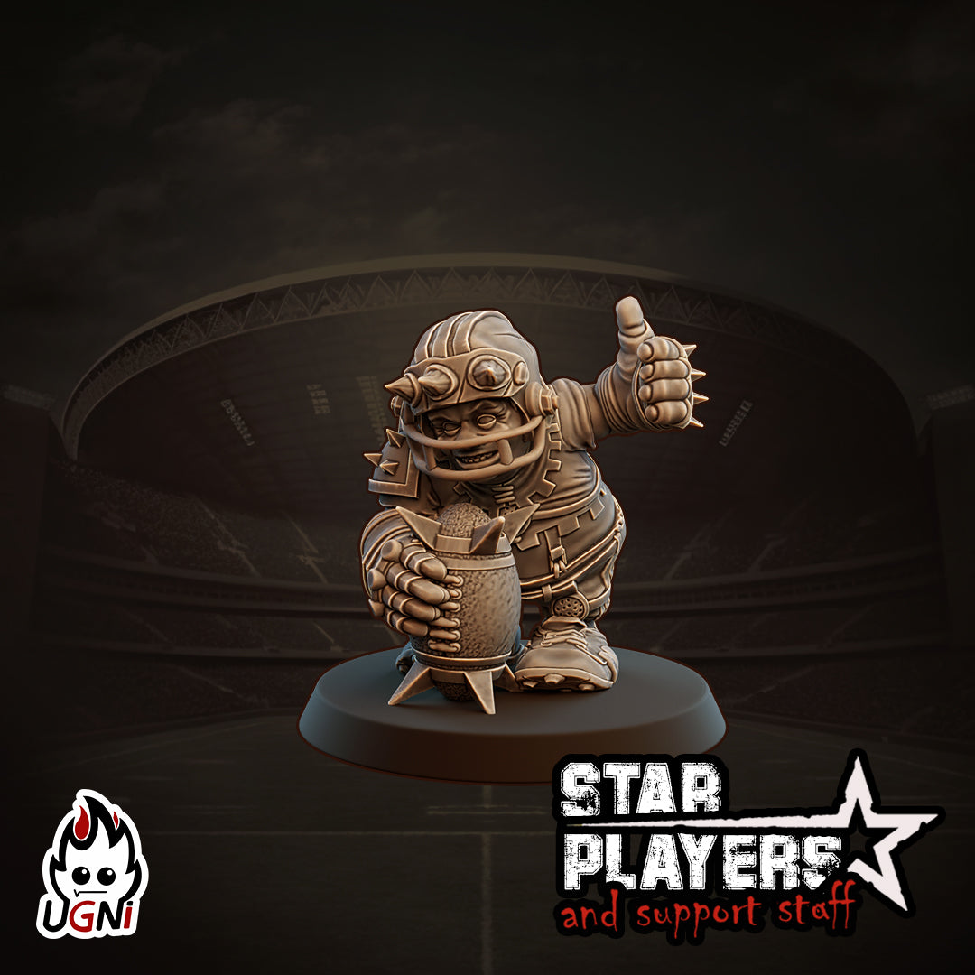 Broke & Berry - Ogre & Halfling Star Players - Fantasy Football - Ugni Miniatures