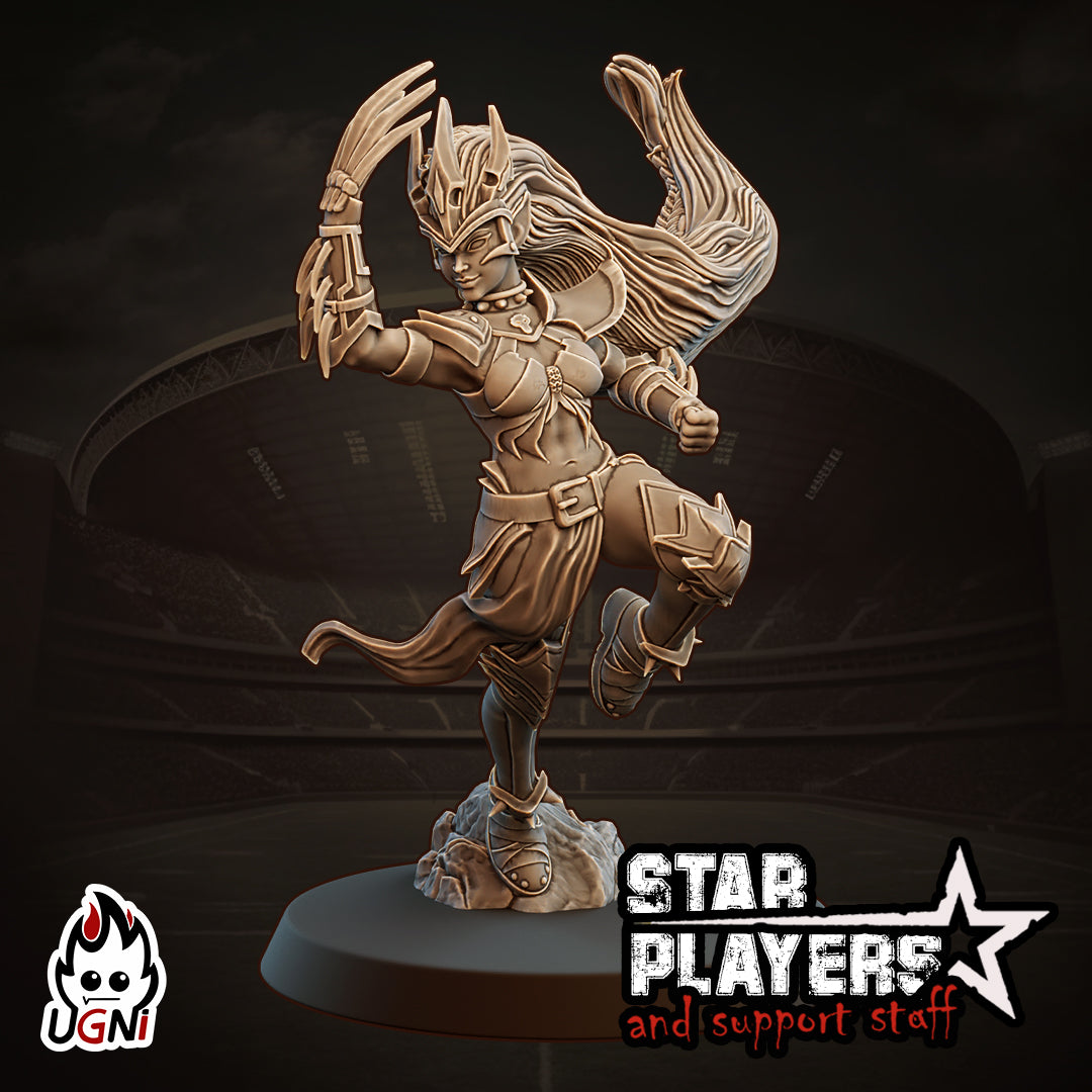 Broxxana - Elf Star Player - Fantasy Football - Ugni Miniatures