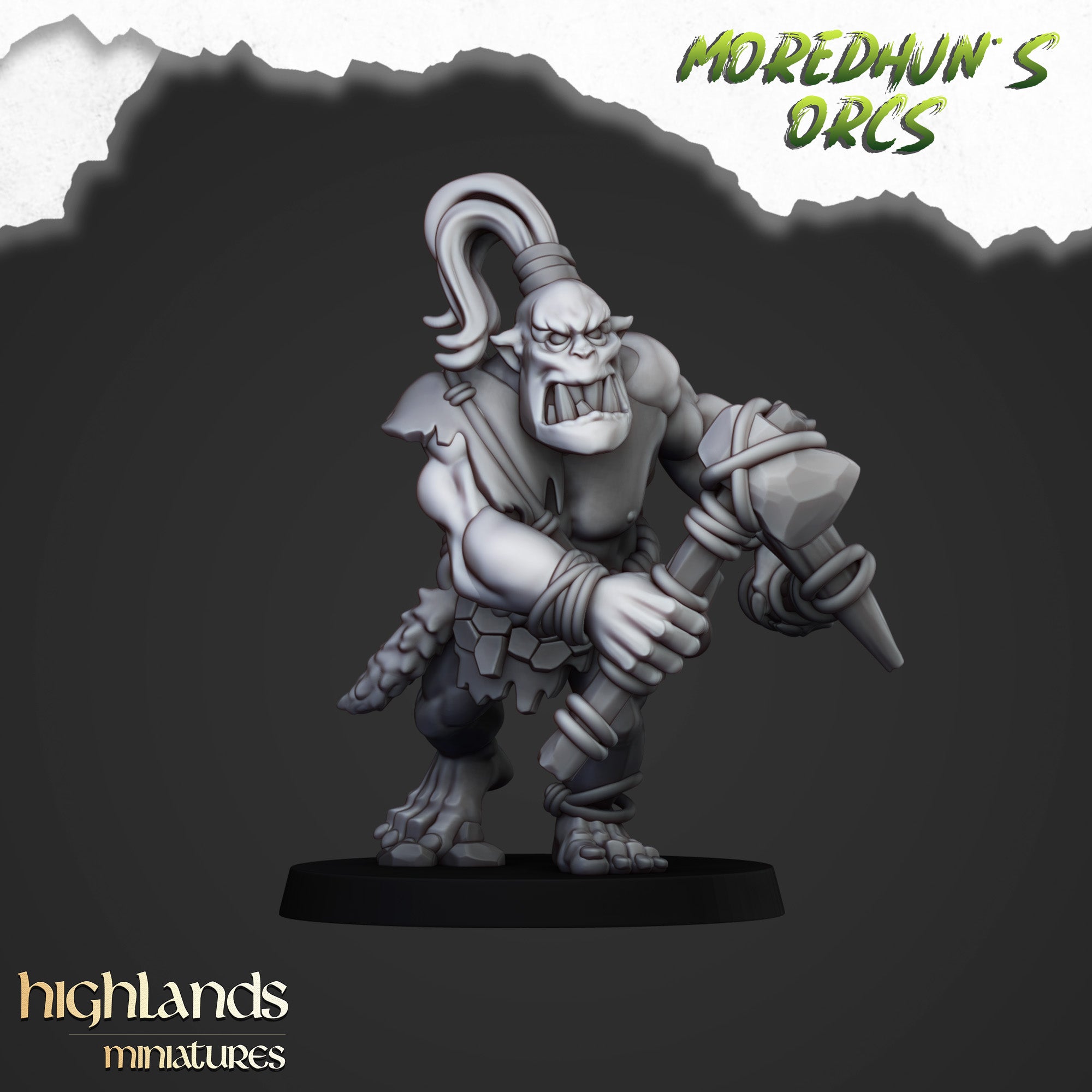 Savage Cave Orcs (x15) - Orc & Goblin Tribes | Highlands Miniatures