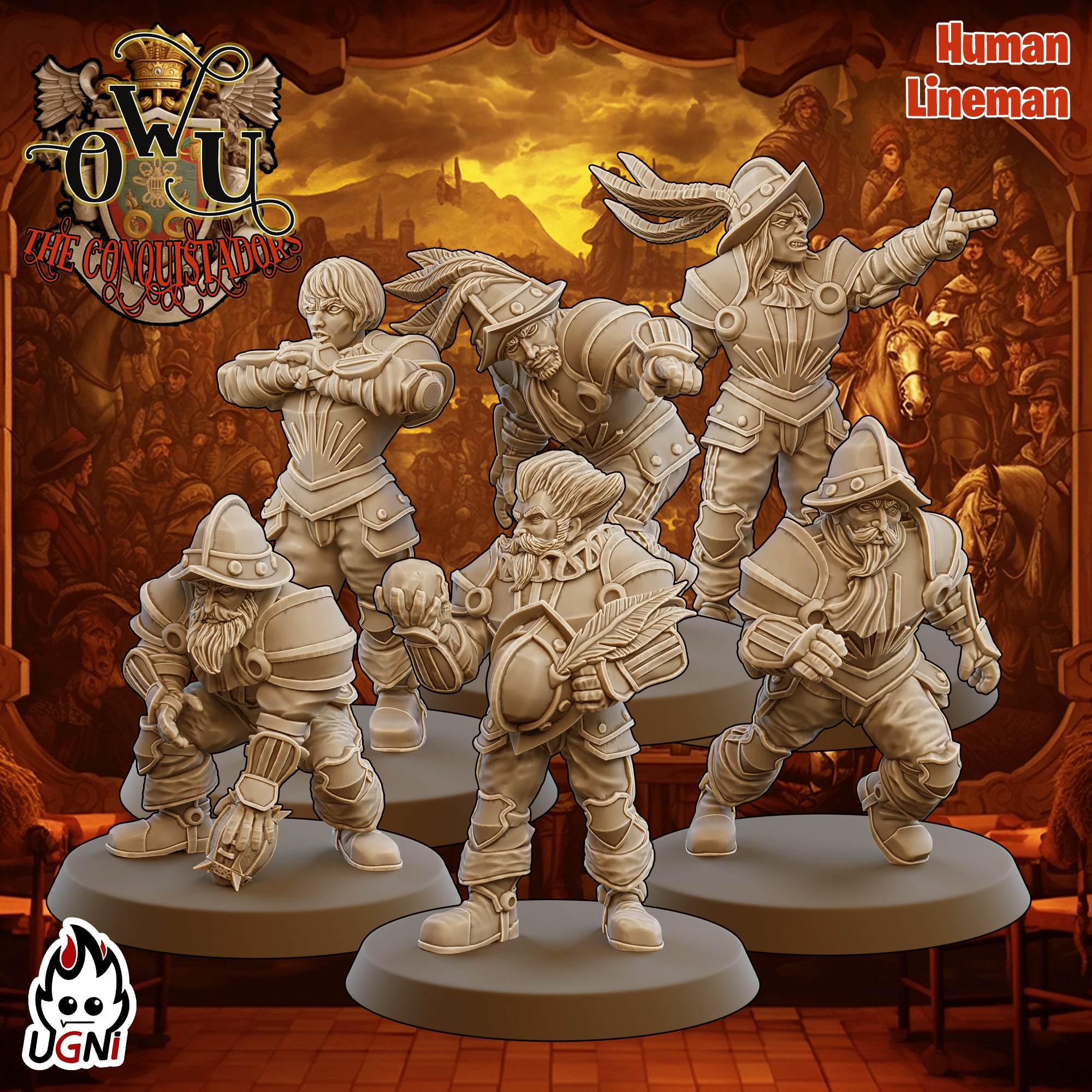OWU Conquistador Team (18 Players)