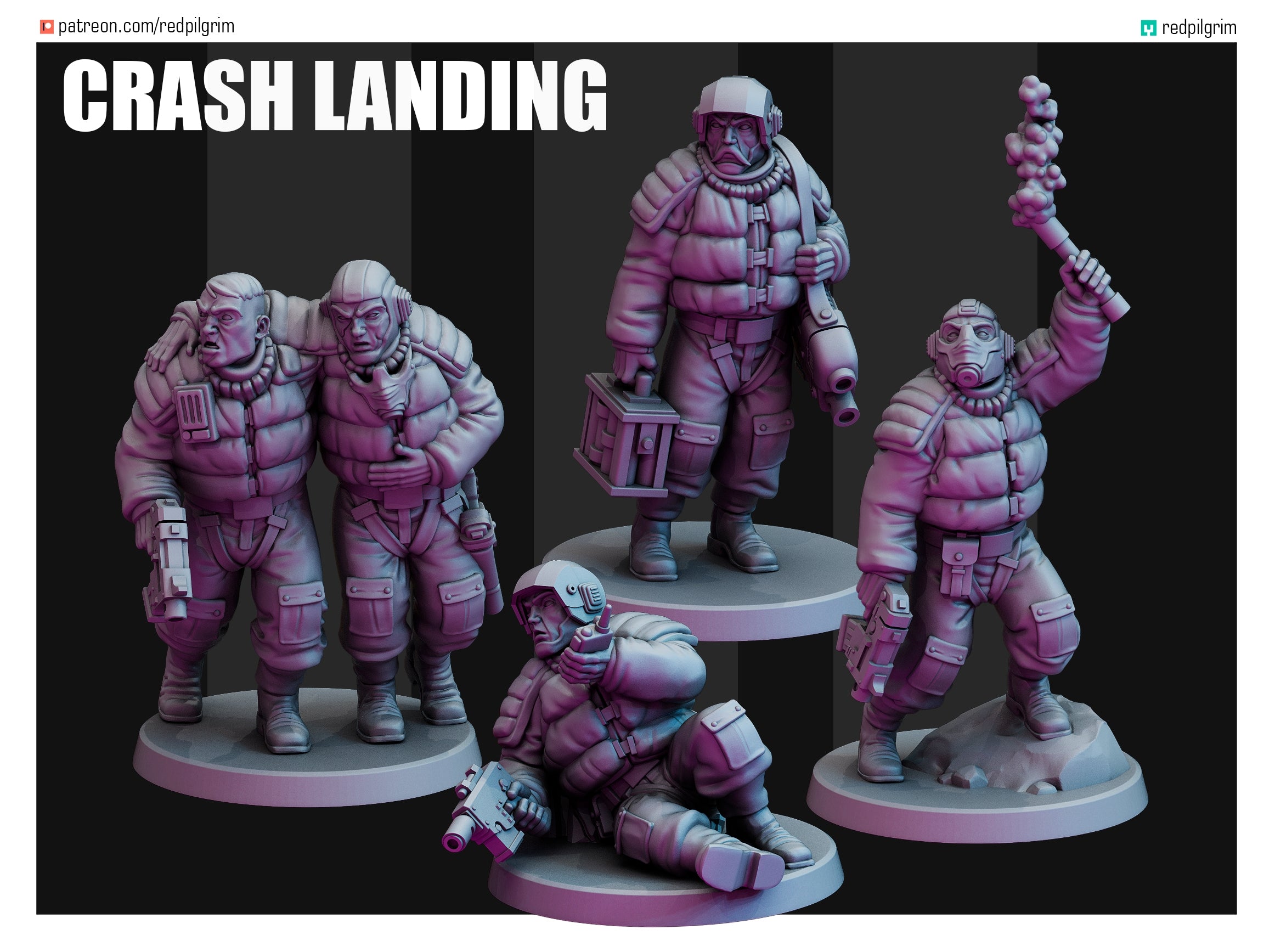 Desert Hawks Janitscharen | Red Pilgrim Miniatures | 32 mm