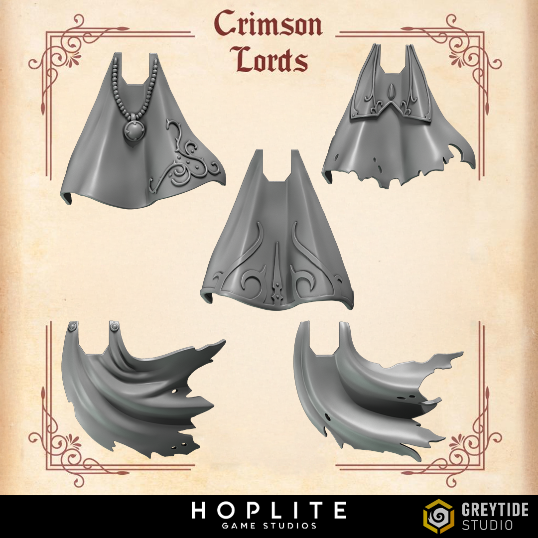 Umhänge - Crimson Lords | Grey Tide Studio | Umbauteile &amp; Bits