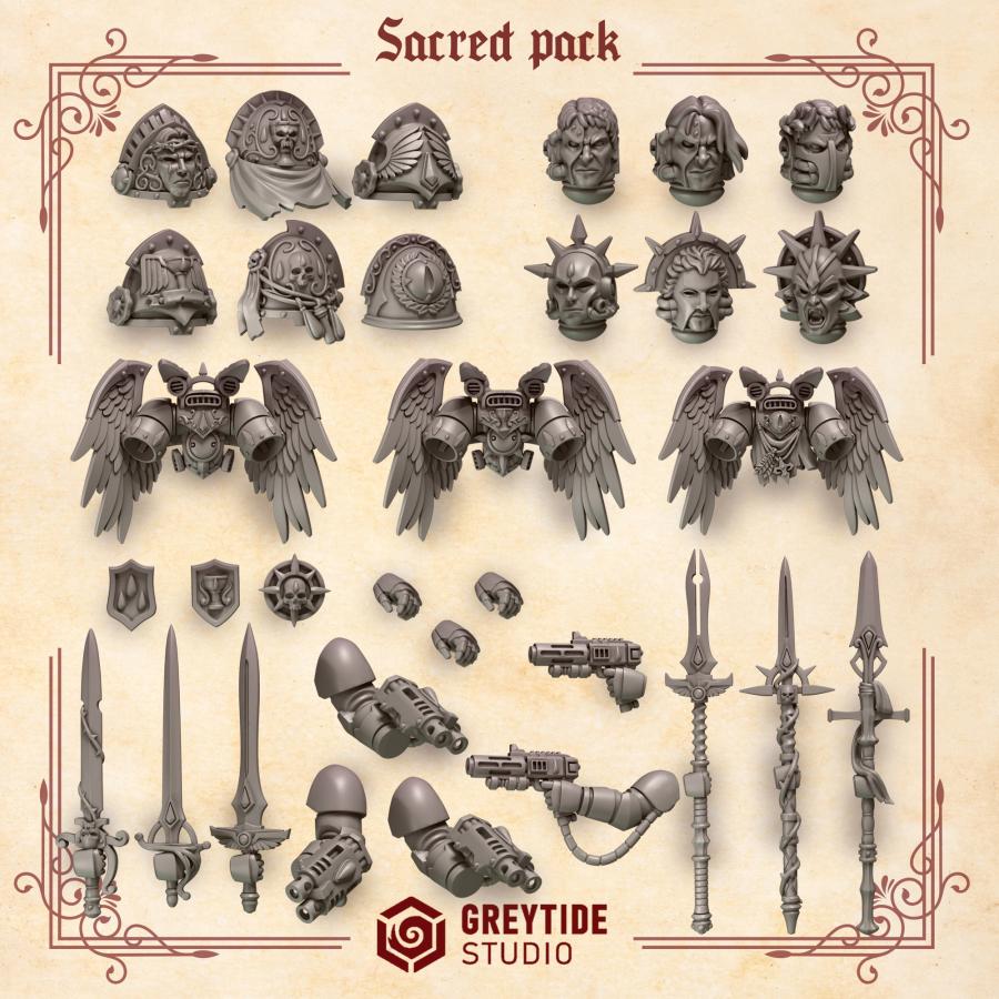 Backpack Upgrade Bits - 5 Pack - Crimson Lords - Grey Tide Backpack Upgrade Bits - 5 Pack - Crimson Lords - Grey Tide