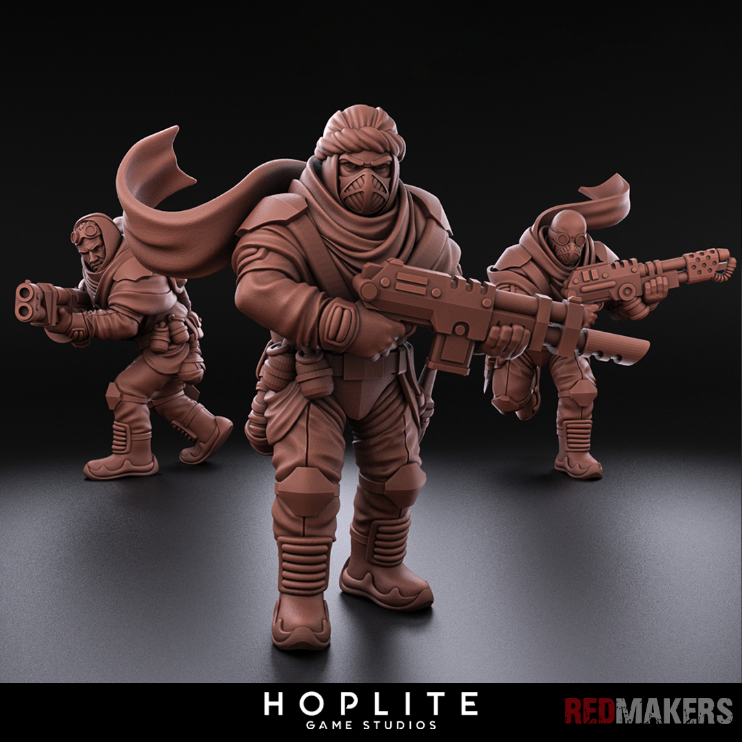 Desert Raiders Infantry Squad