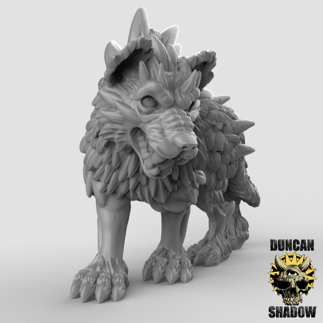 Schreckliche Wölfe | Duncan Shadow | Kompatibel mit Dungeons &amp; Dragons und Pathfinder