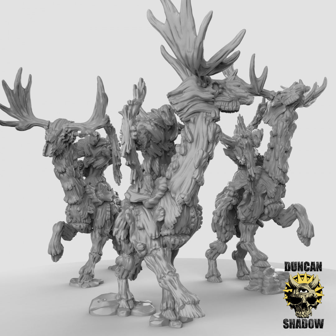 Dryad Cavalry With Bows | Duncan Shadow | Compatible with Dungeons & Dragons and Pathfinder