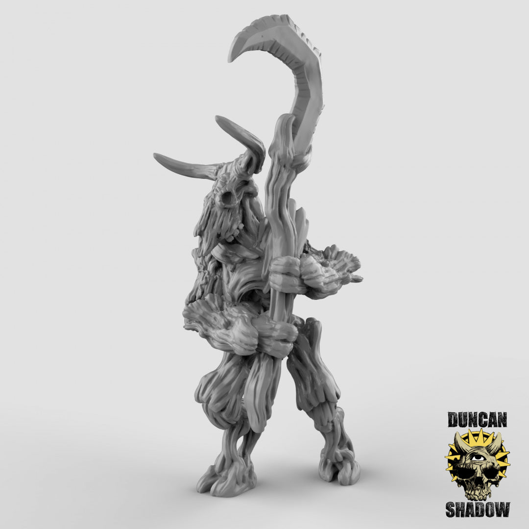 Depredadores dríadas con guadañas | Sombra de Duncan | Compatible con Dragones y Mazmorras y Pathfinder