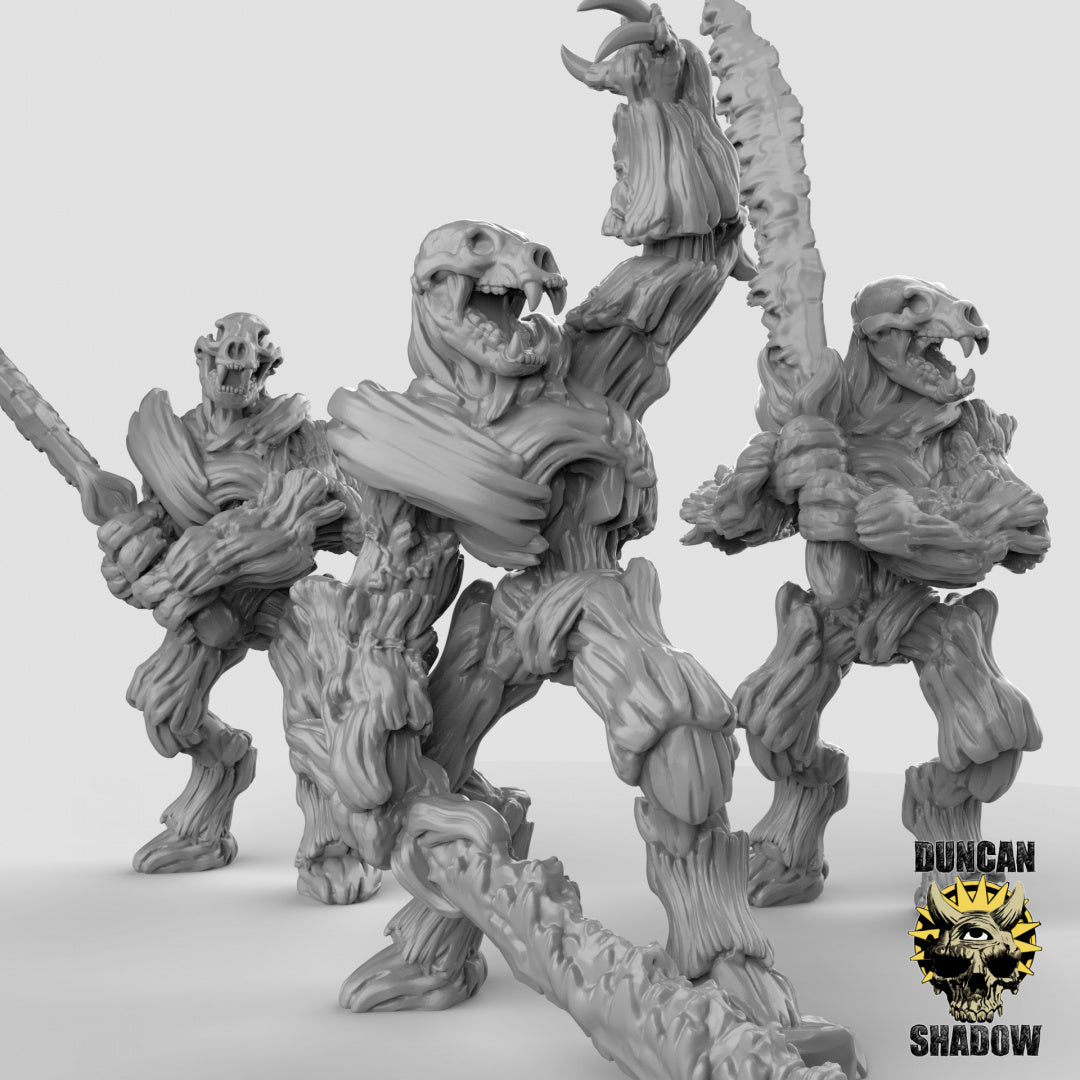Dryad Predators With Great Swords | Duncan Shadow | Compatible with Dungeons & Dragons and Pathfinder