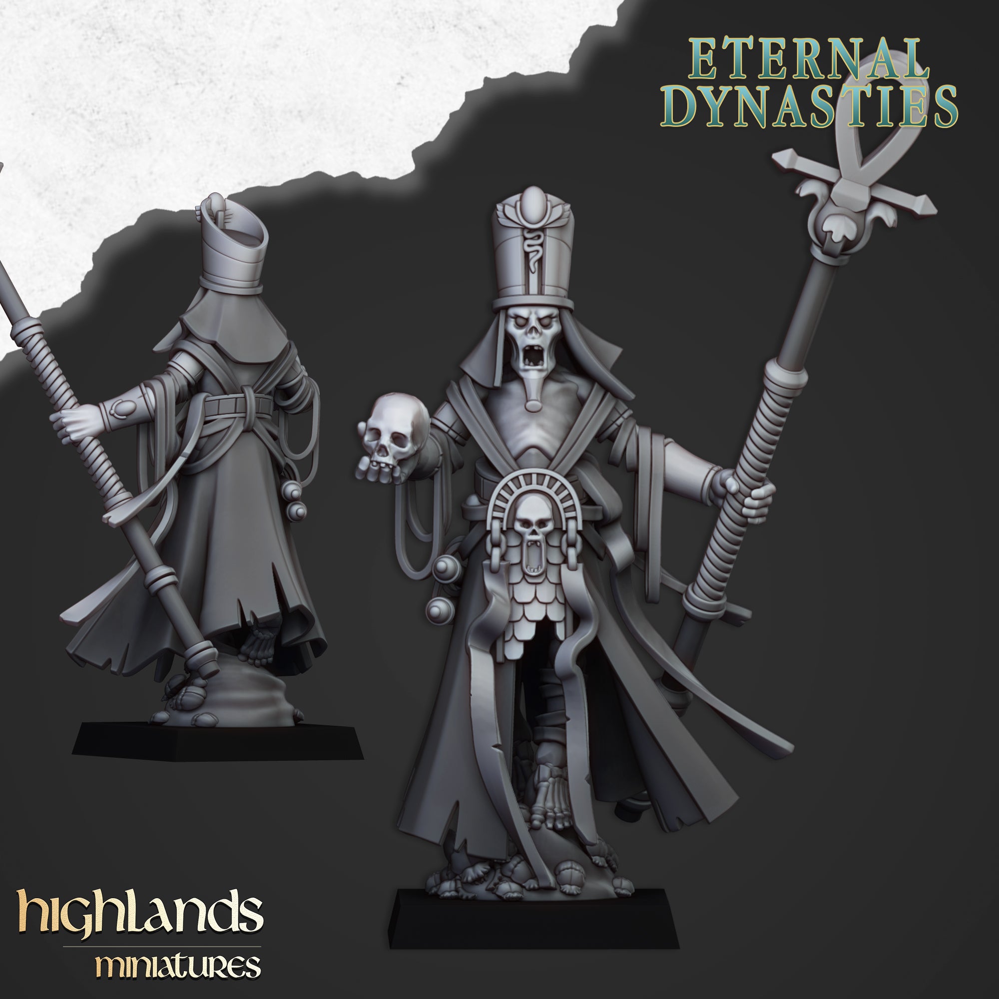 Sacerdote eterno - Dinastías eternas | Highlands Miniatures