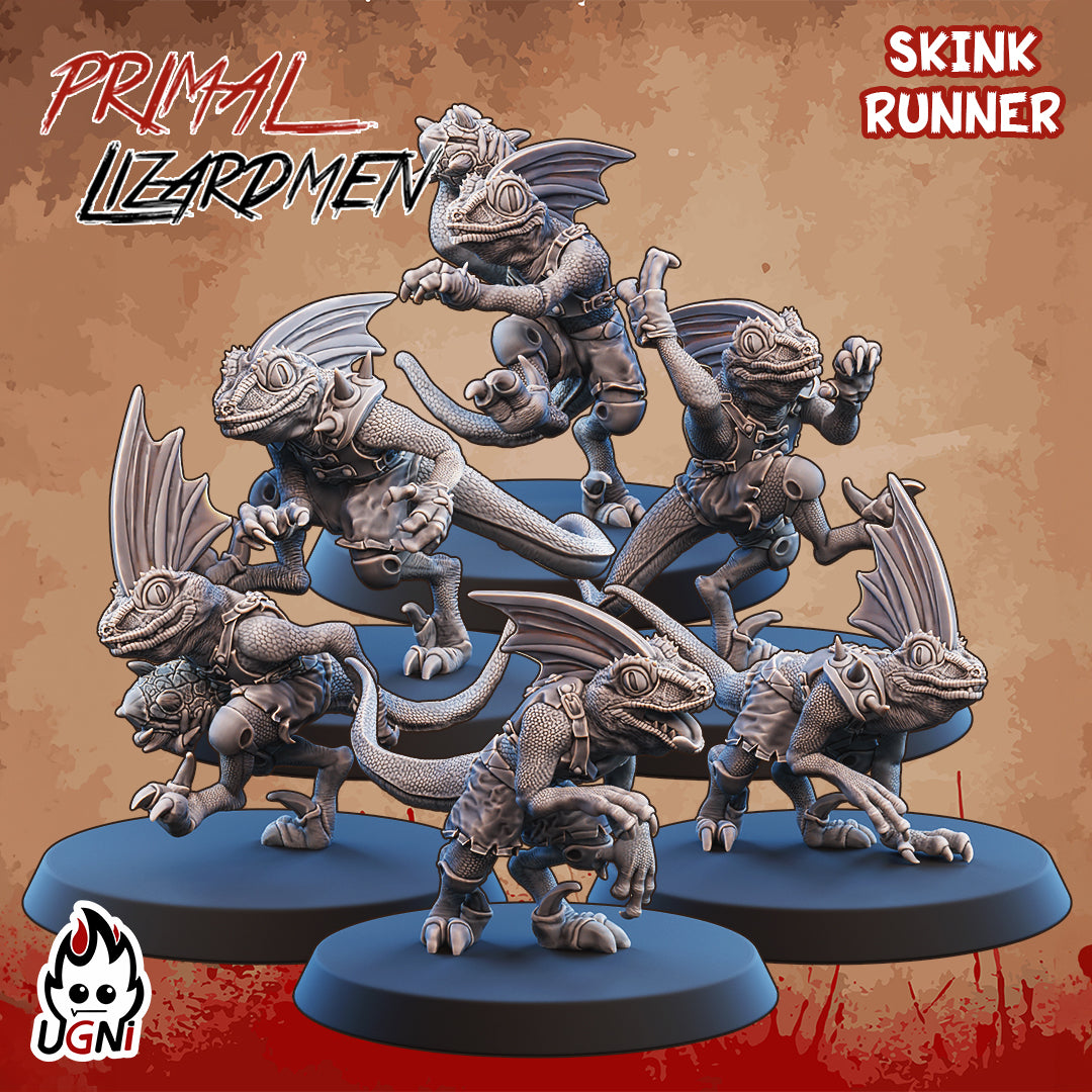 Primal Lizardmen Team (16 Players)
