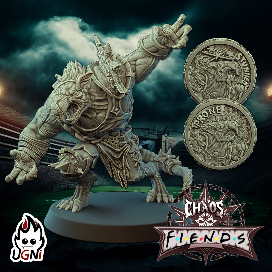 Chaos Fiends - Chaotic Renegades Fantasy Football Team - 15 Players - Ugni Miniatures