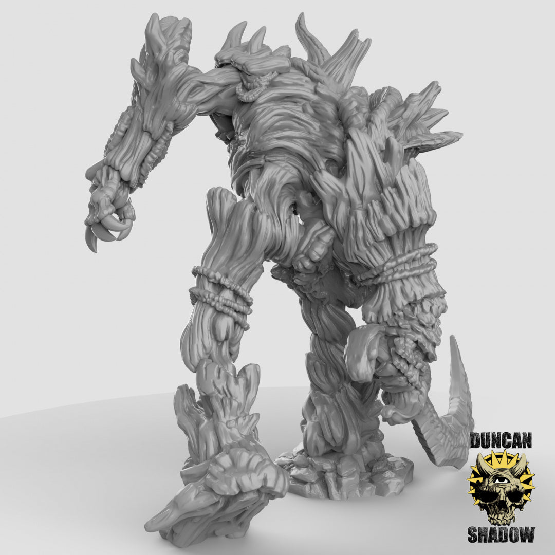 Hombre árbol gigante dríada | Sombra de Duncan | Compatible con Dragones y Mazmorras y Pathfinder