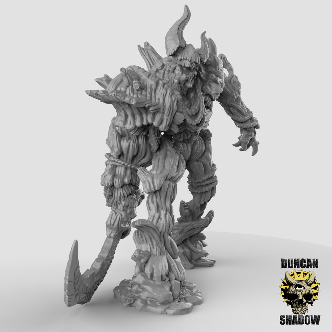 Hombre árbol gigante dríada | Sombra de Duncan | Compatible con Dragones y Mazmorras y Pathfinder