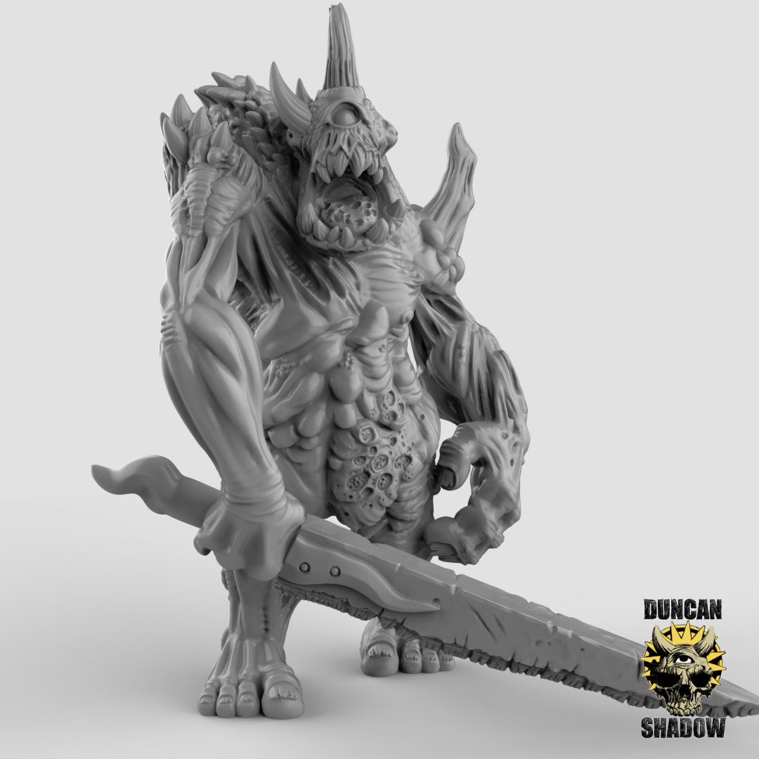 Titán gigante de los demonios de la plaga | Sombra de Duncan | Compatible con Dragones y Mazmorras y Pathfinder