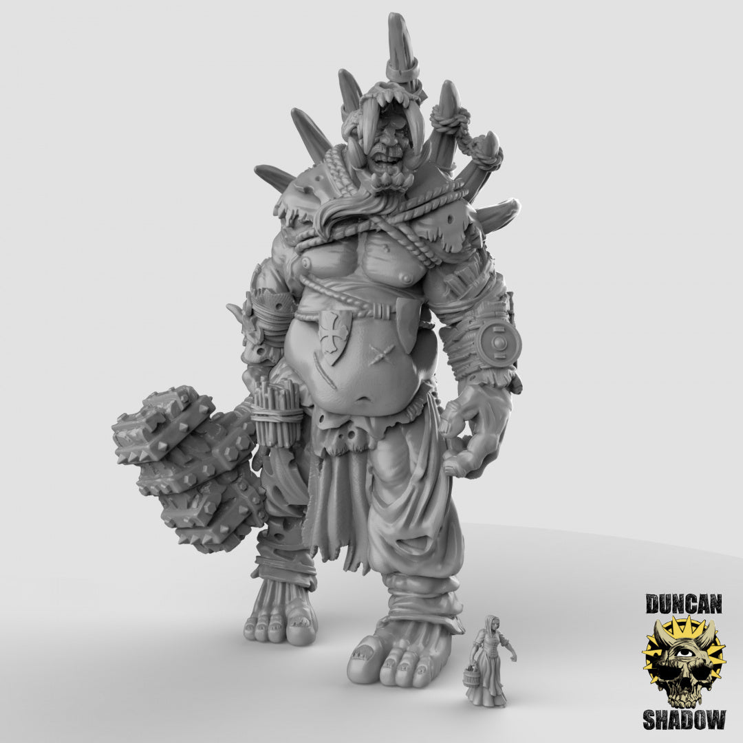 Rey Titán Gigante | Sombra de Duncan | Compatible con Dragones y Mazmorras y Pathfinder