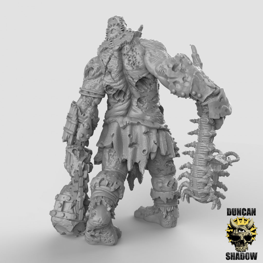 Riesiger Zombie-Titan mit Dreschflegel | Duncan Shadow | Kompatibel mit Dungeons &amp; Dragons und Pathfinder