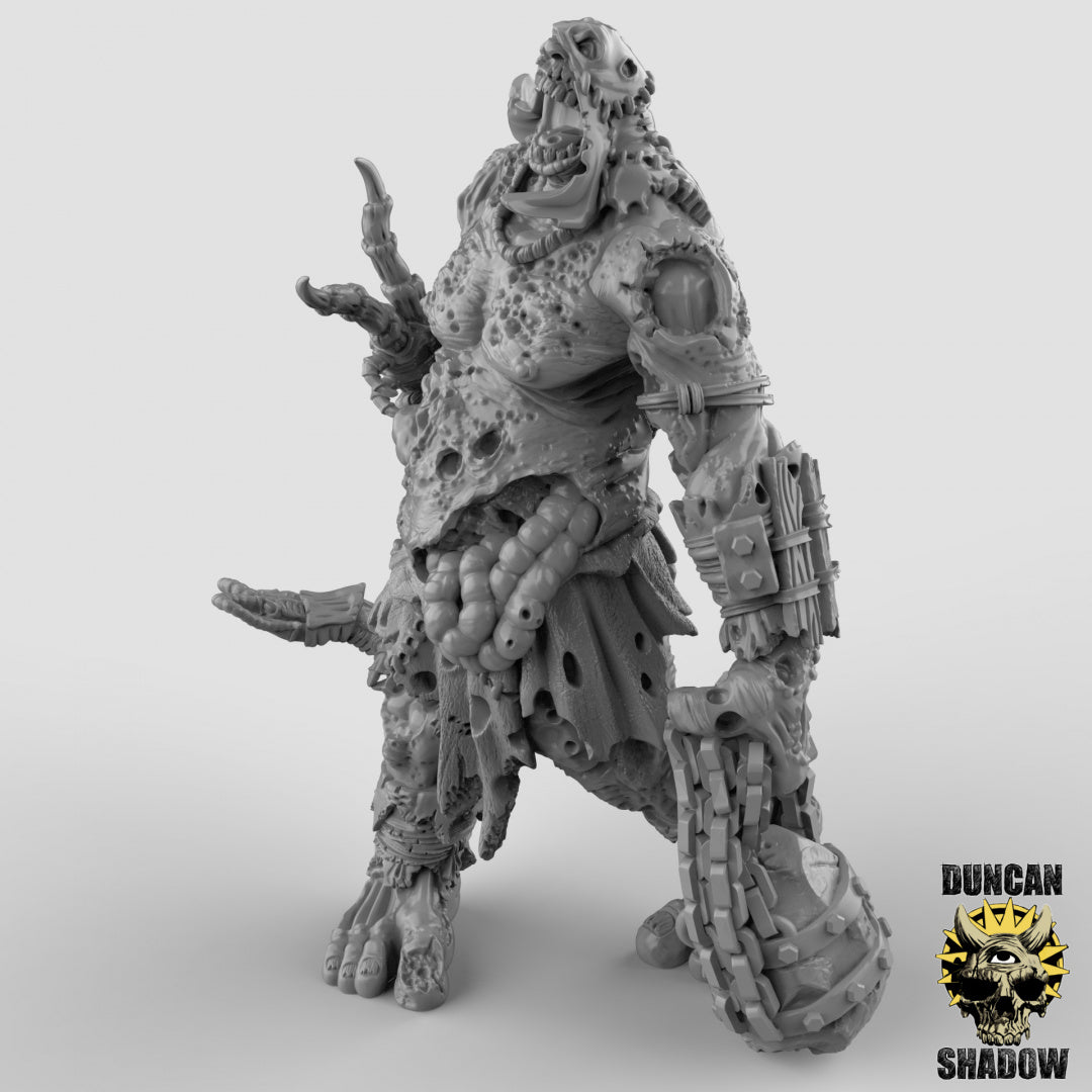 Riesiger Zombie-Titan mit Dreschflegel | Duncan Shadow | Kompatibel mit Dungeons &amp; Dragons und Pathfinder