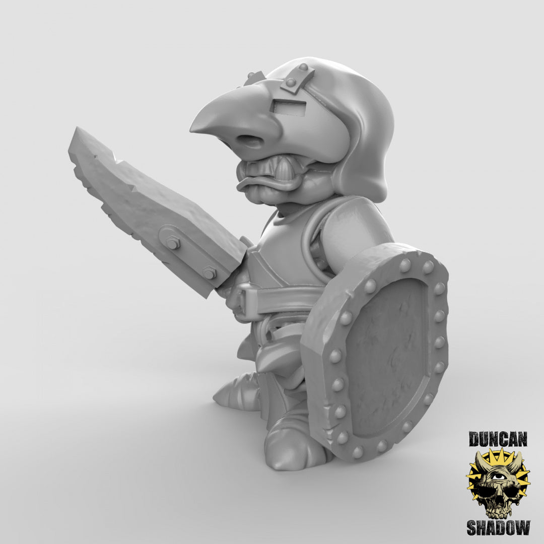 Goblins in Heavy Armor With Swords | Duncan Shadow | Compatible with Dungeons & Dragons and Pathfinder