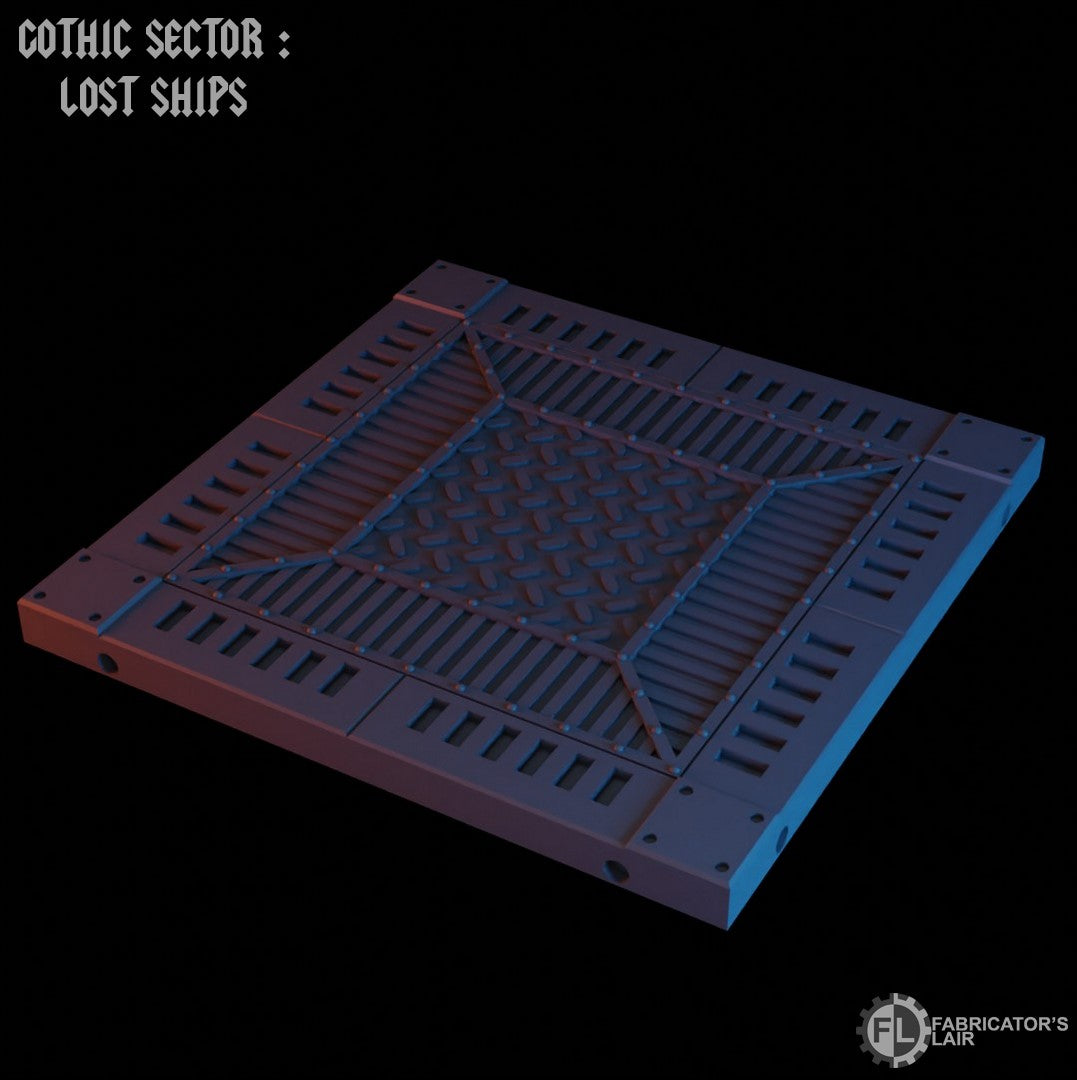 Gothic Sector: Imperial Navy LED Floor Tiles
