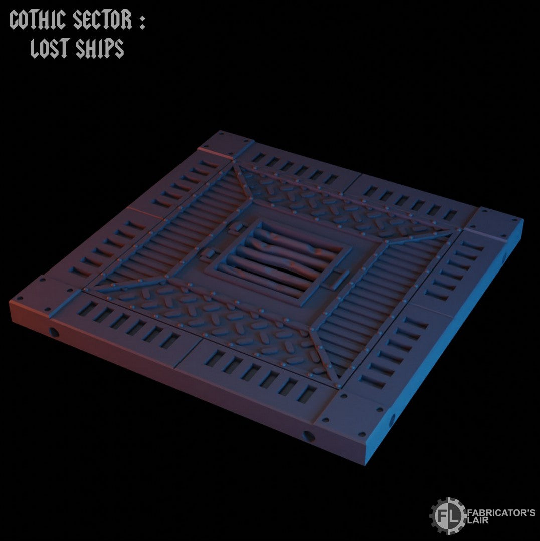 Gothic Sector: Imperial Navy LED Floor Tiles