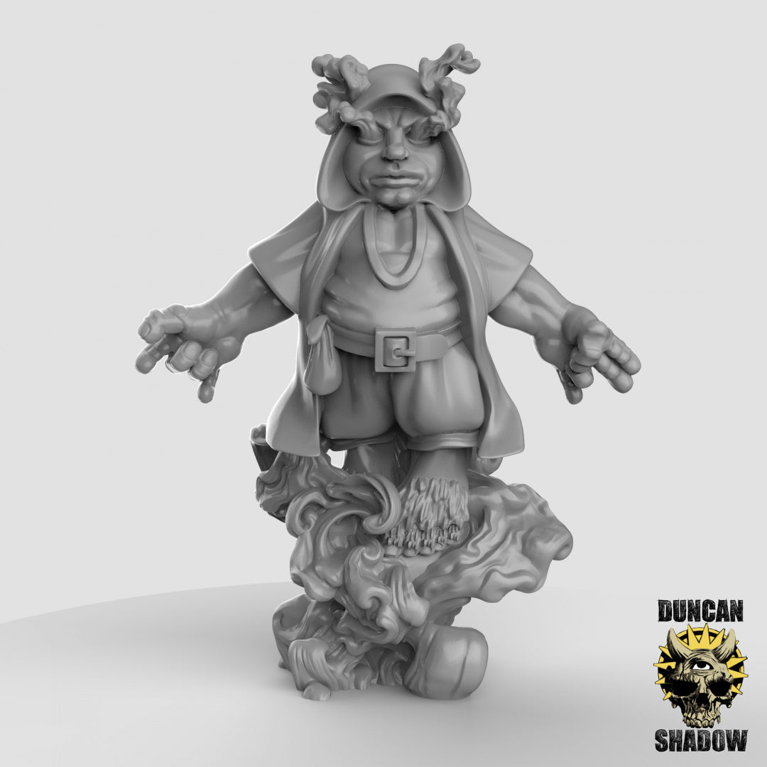 Halfling Sorcerer | Duncan Shadow | Compatible with Dungeons & Dragons and Pathfinder
