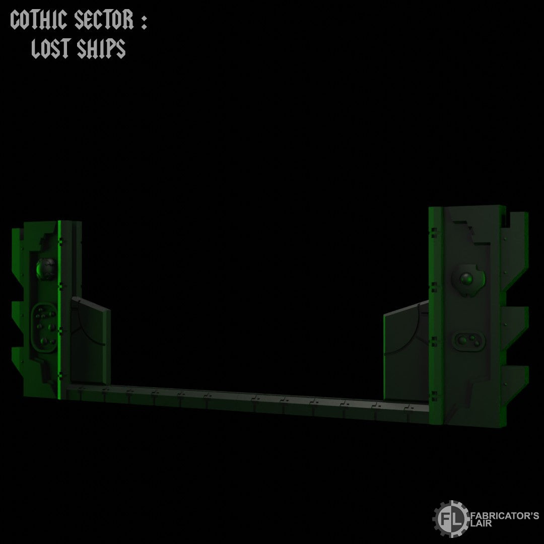 Gothic Sector: Tombship Advanced Walls