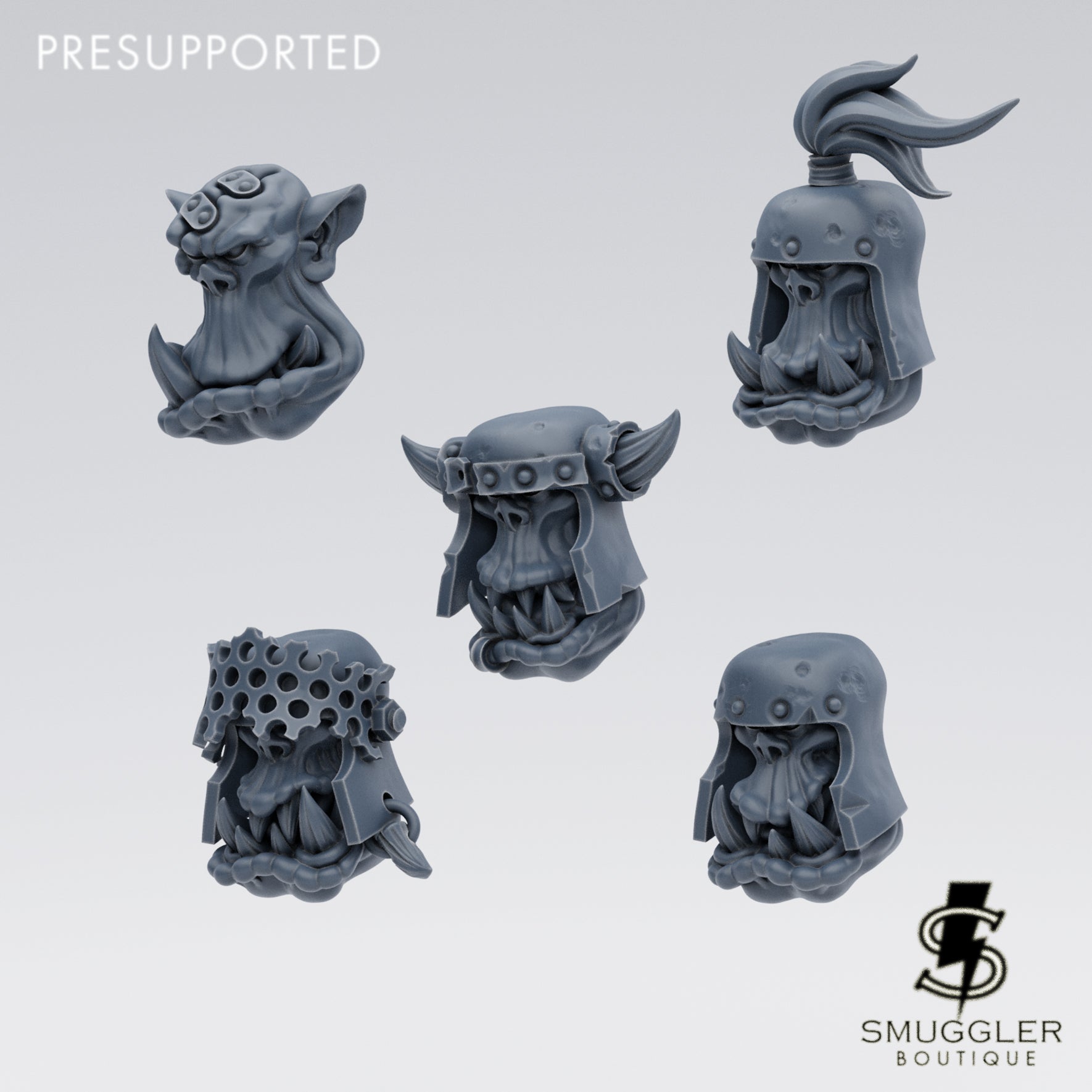 Orc Scrap Heads | Smuggler Boutique