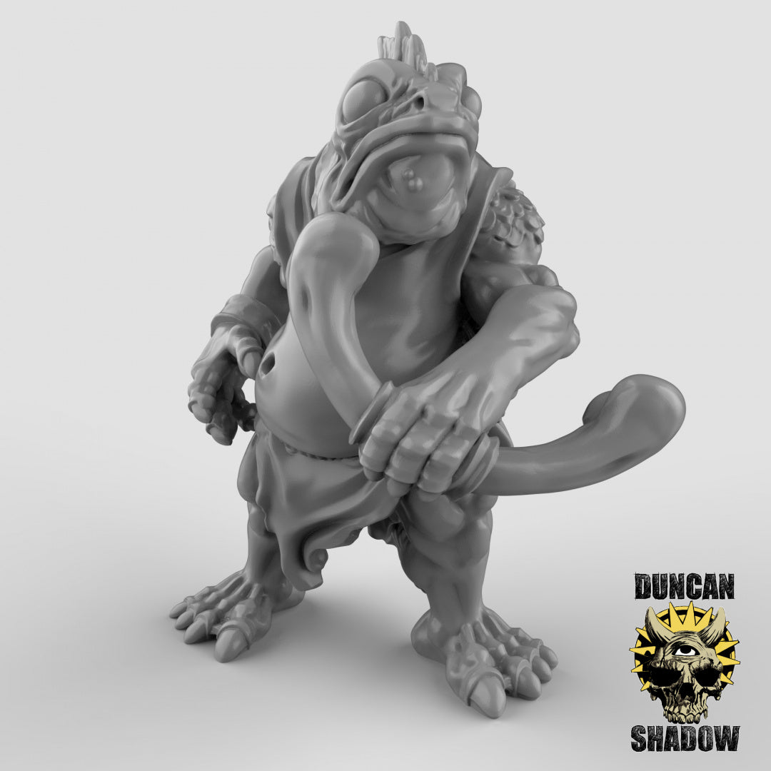 Koa Toa Fishfolk With Bows | Duncan Shadow | Compatible with Dungeons & Dragons and Pathfinder