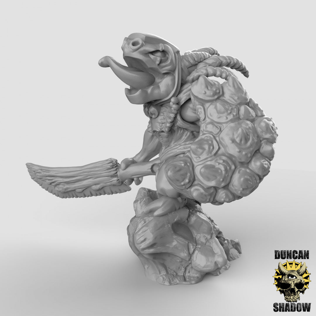 Kobold Chieftan | Duncan Shadow | Compatible with Dungeons & Dragons and Pathfinder