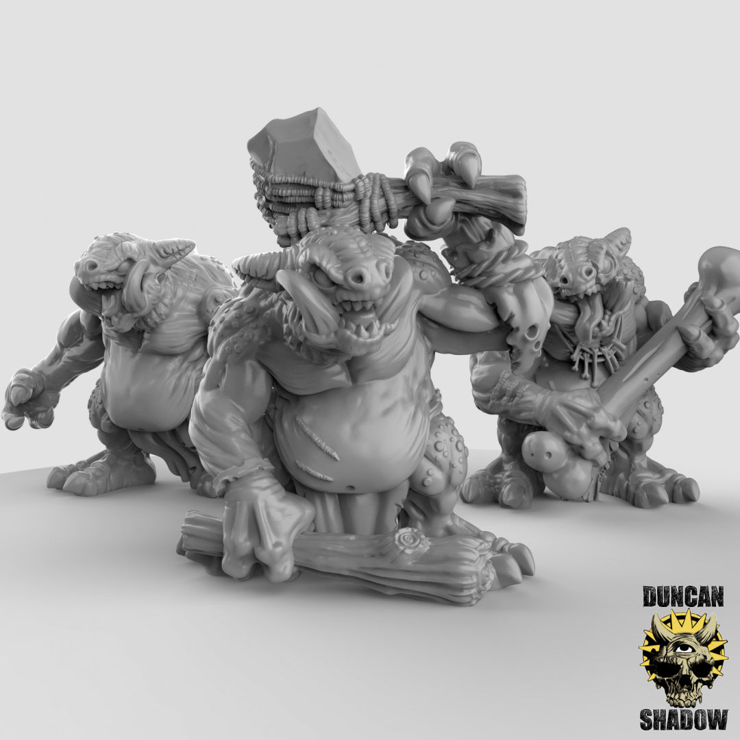 Kobold Dragon Trolls | Duncan Shadow | Compatible with Dungeons & Dragons and Pathfinder