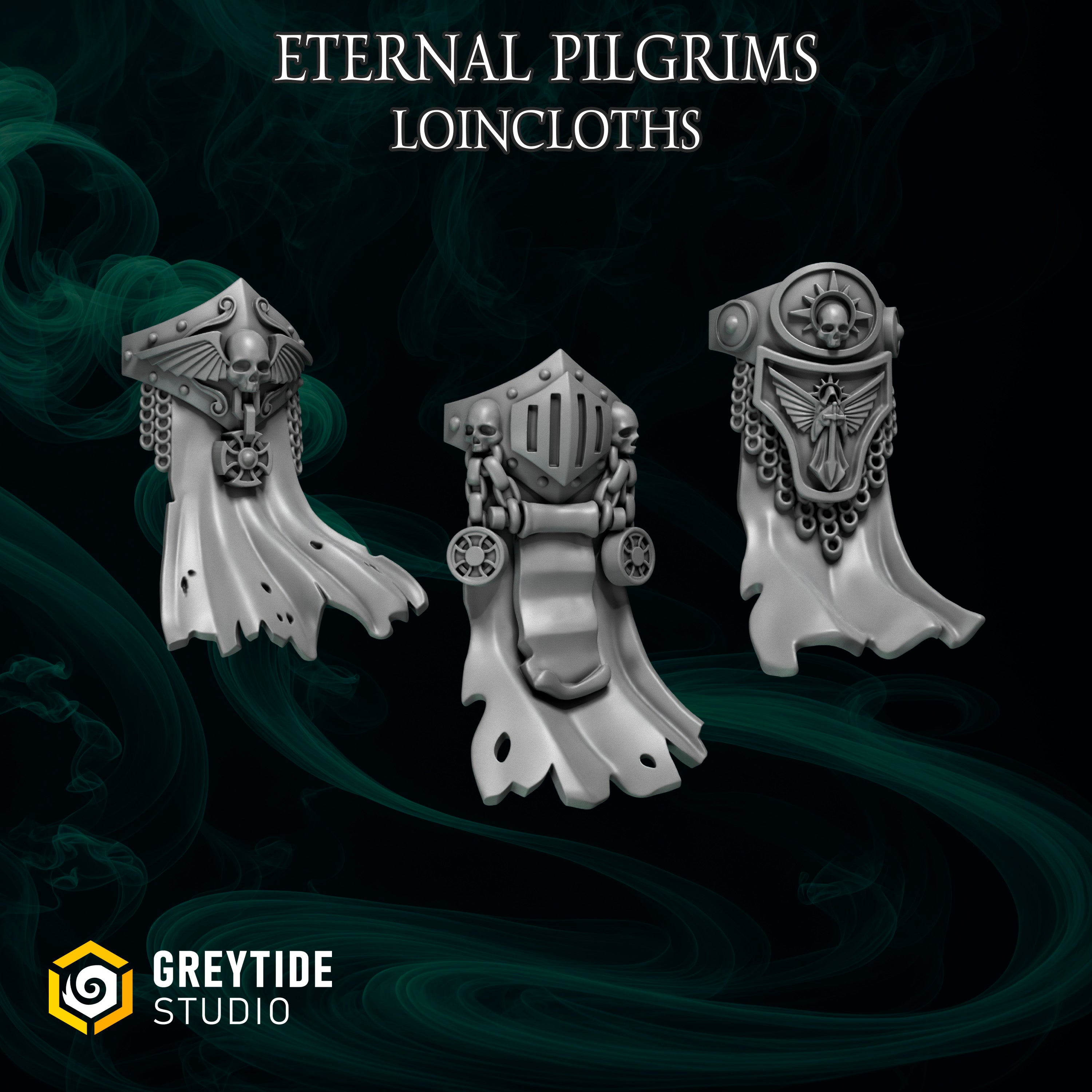 Termi Loincloths | Grey Tide Studios | Eternal Pilgrims | Conversion Parts & Bits