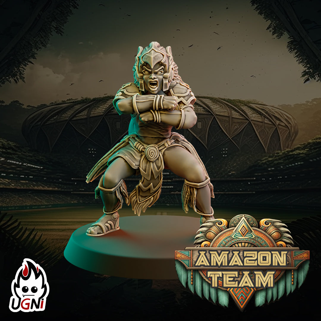 Amazon Team - Amazonian Fantasy Football Team - 18 Players - Ugni Miniatures