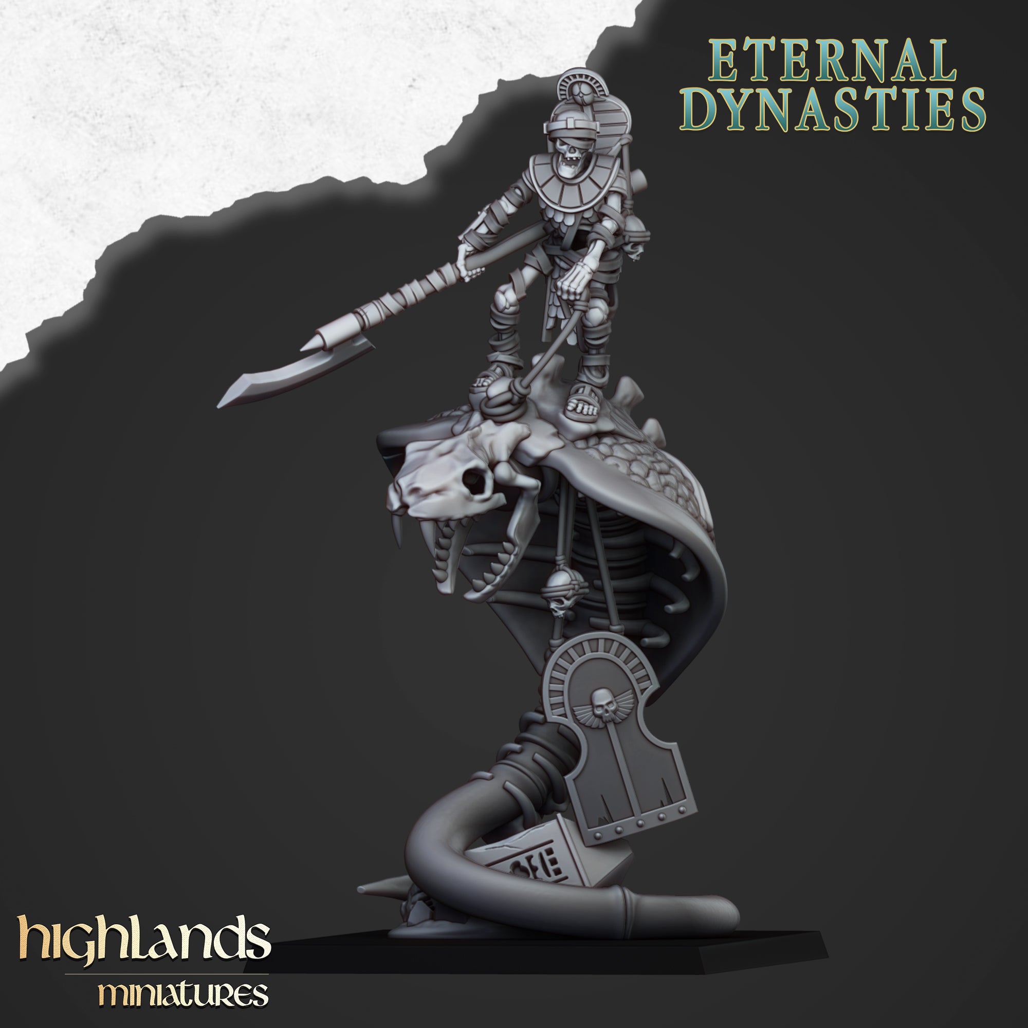 Mounted Ancient Guard - Eternal Dynasties | Highlands Miniatures