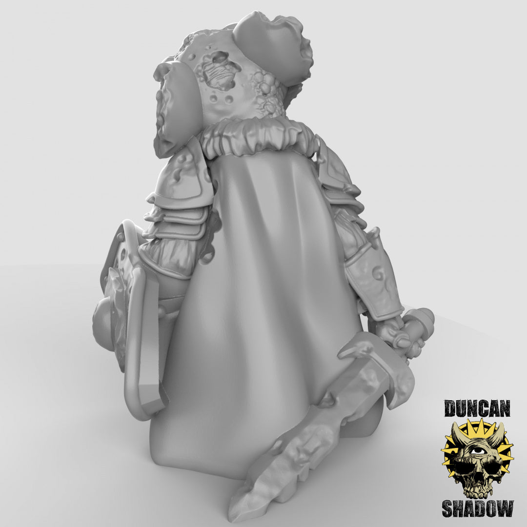 Mousle Folk Zombie Knights | Duncan Shadow | Compatible with Dungeons & Dragons and Pathfinder