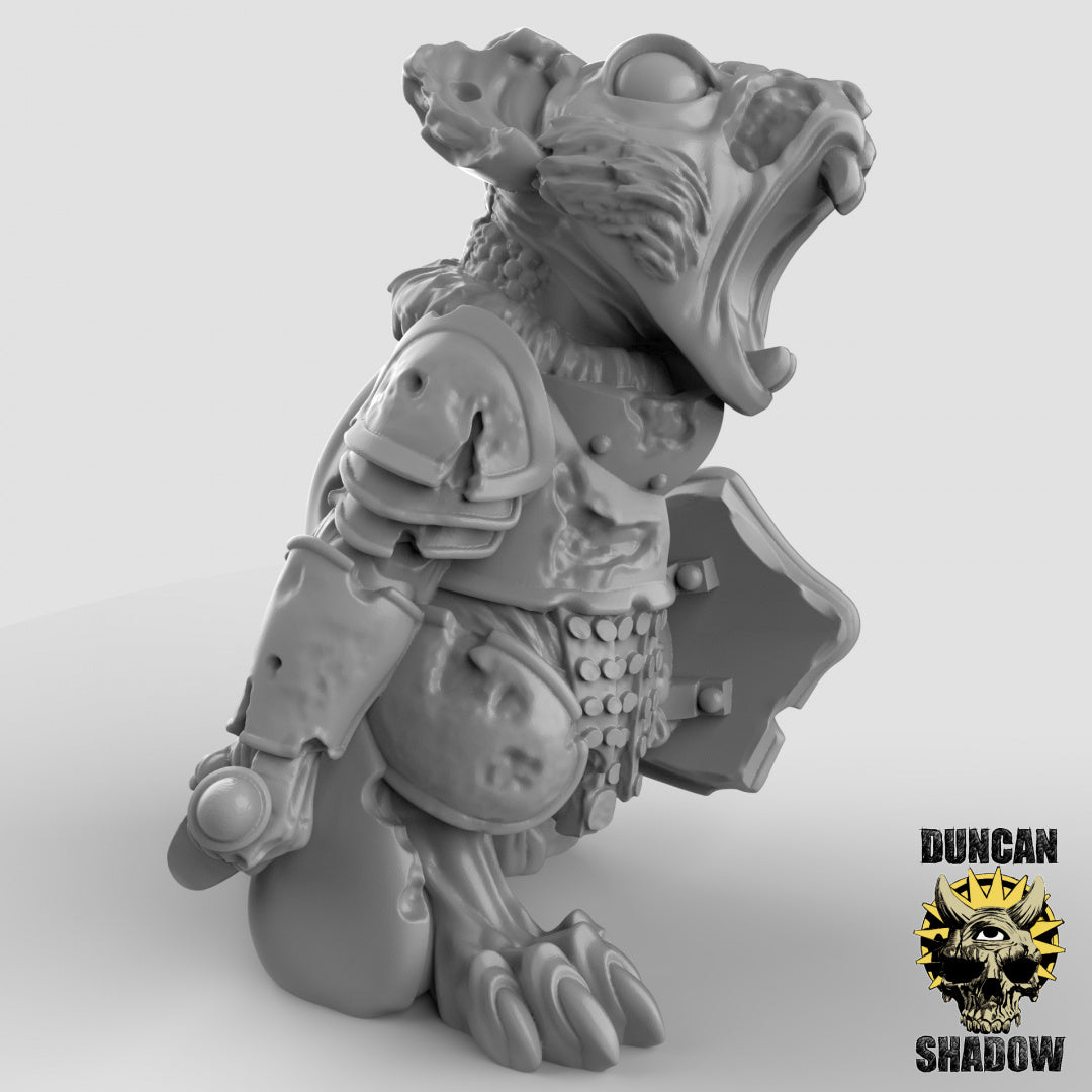 Mousle Folk Zombie Knights | Duncan Shadow | Compatible with Dungeons & Dragons and Pathfinder