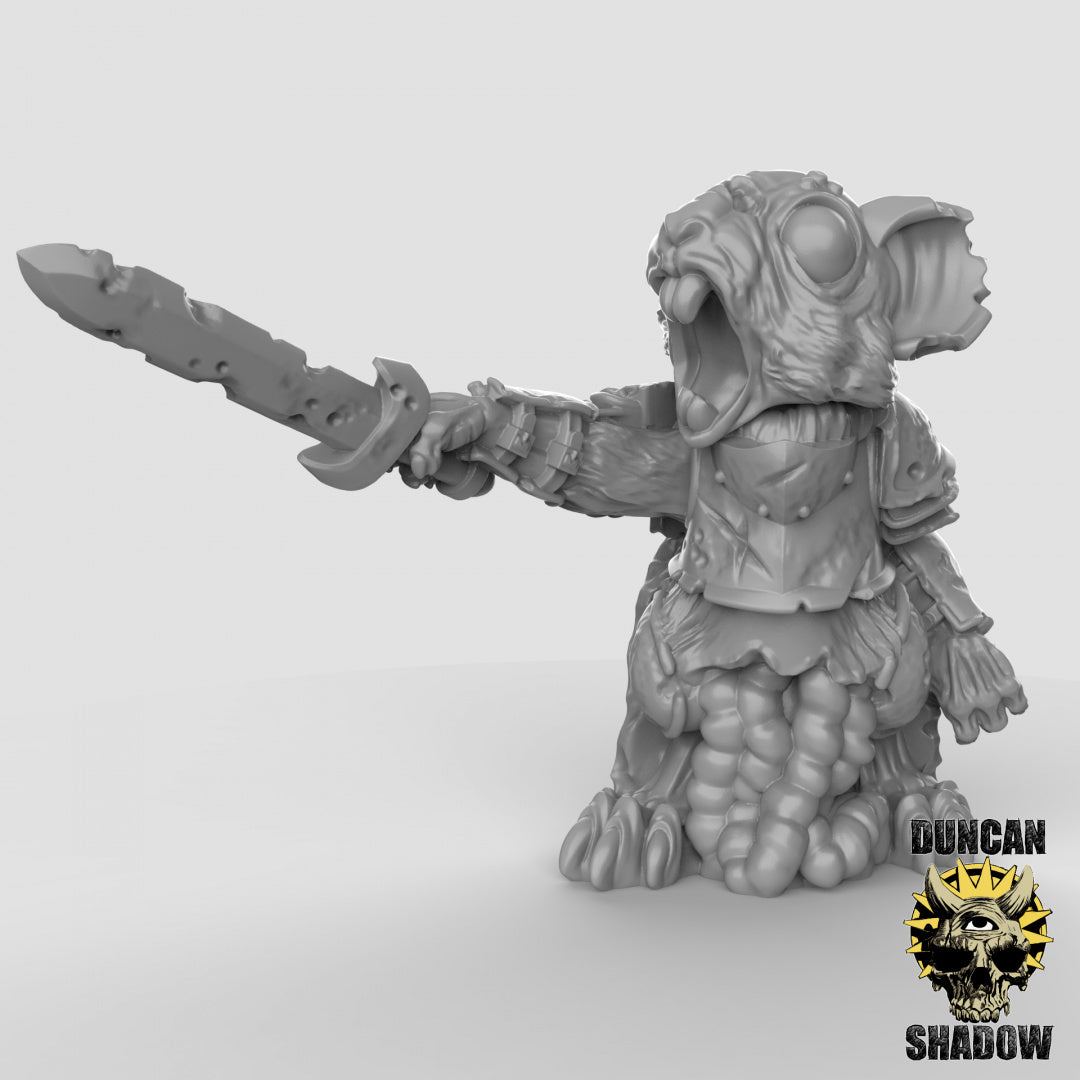 Mousle Folk Zombie Knights | Duncan Shadow | Compatible with Dungeons & Dragons and Pathfinder